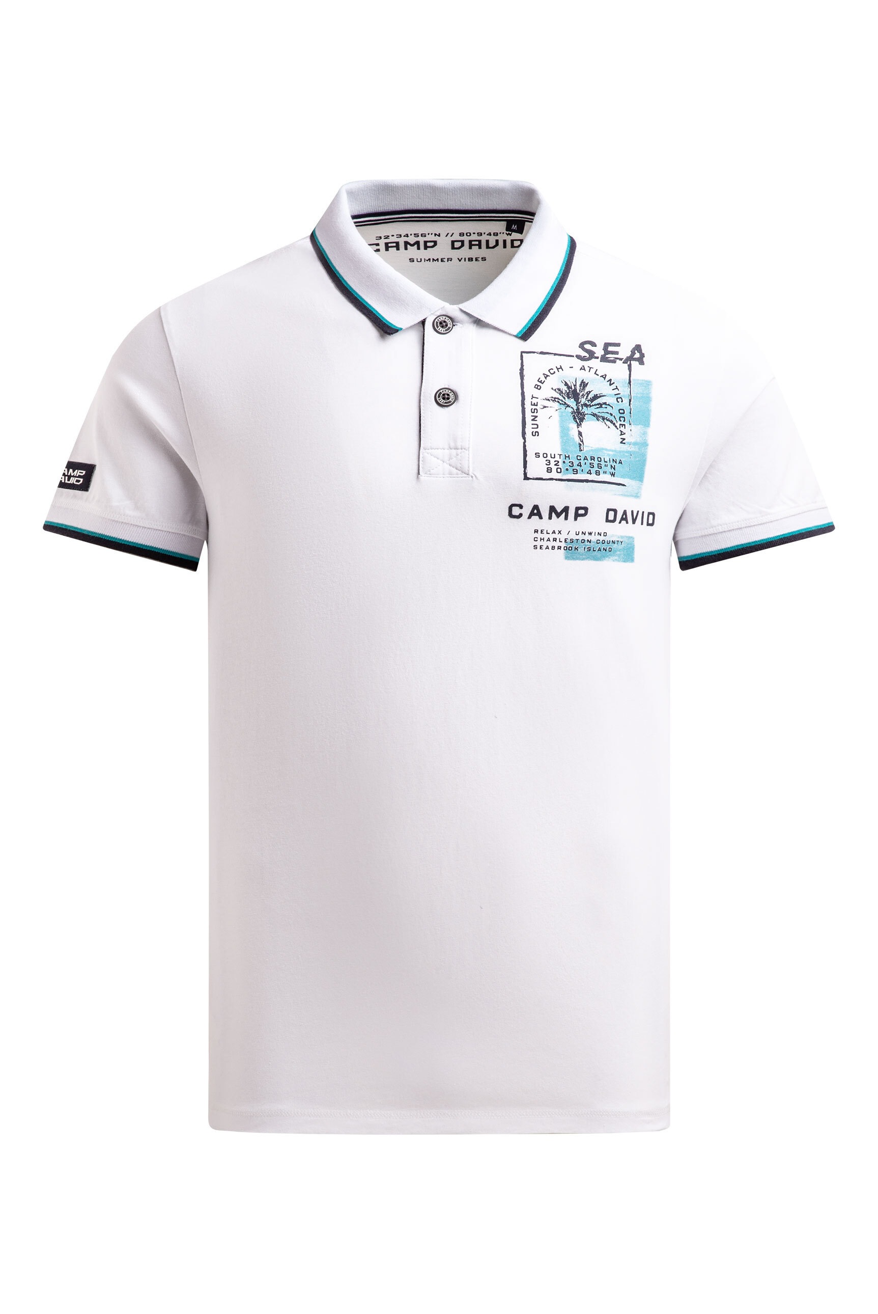 CAMP DAVID Poloshirt aus Baumwolle günstig online kaufen