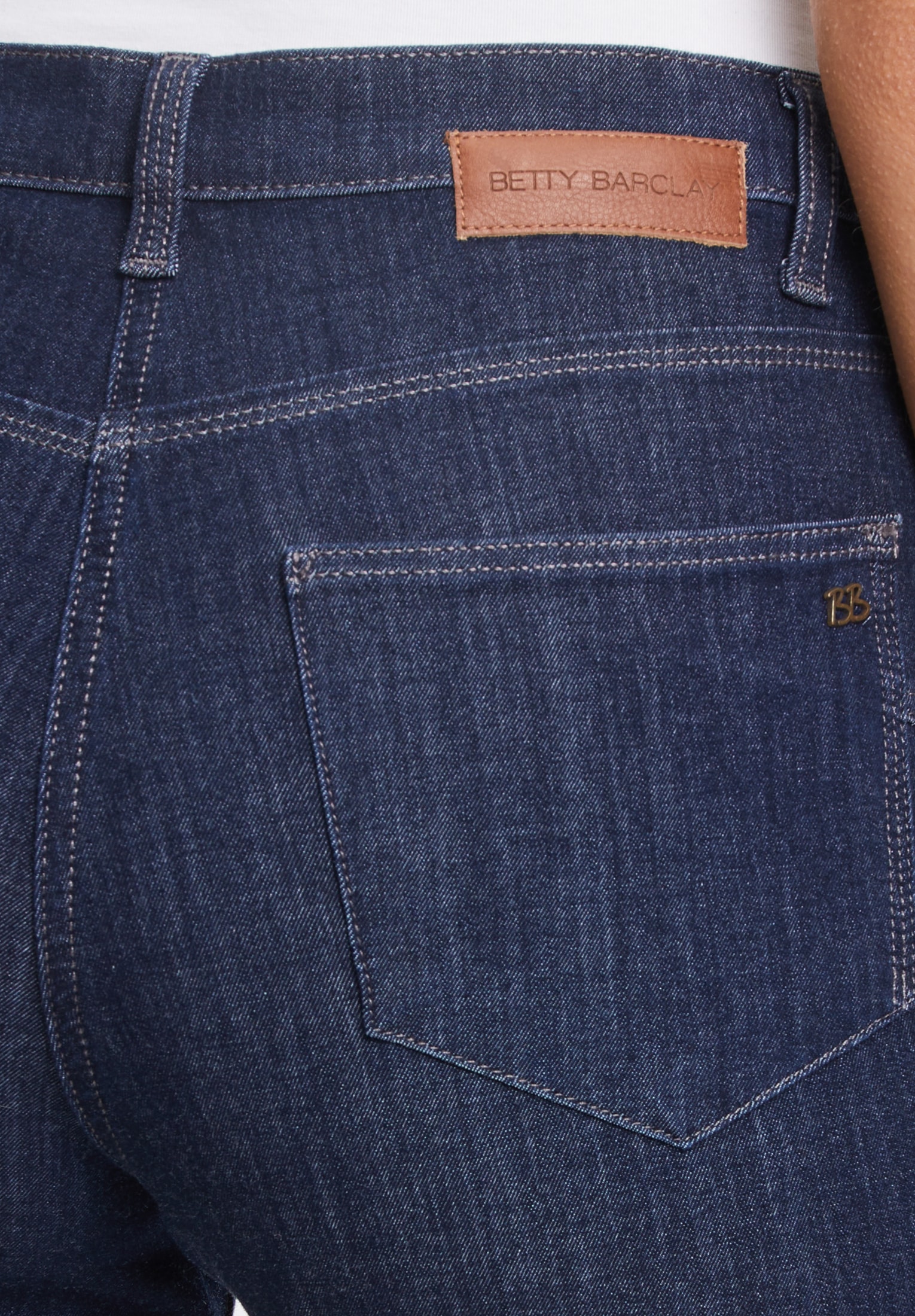 Betty Barclay Ankle-Jeans »Betty Barclay Damen Perfect Body-Jeans mit Steppungen«