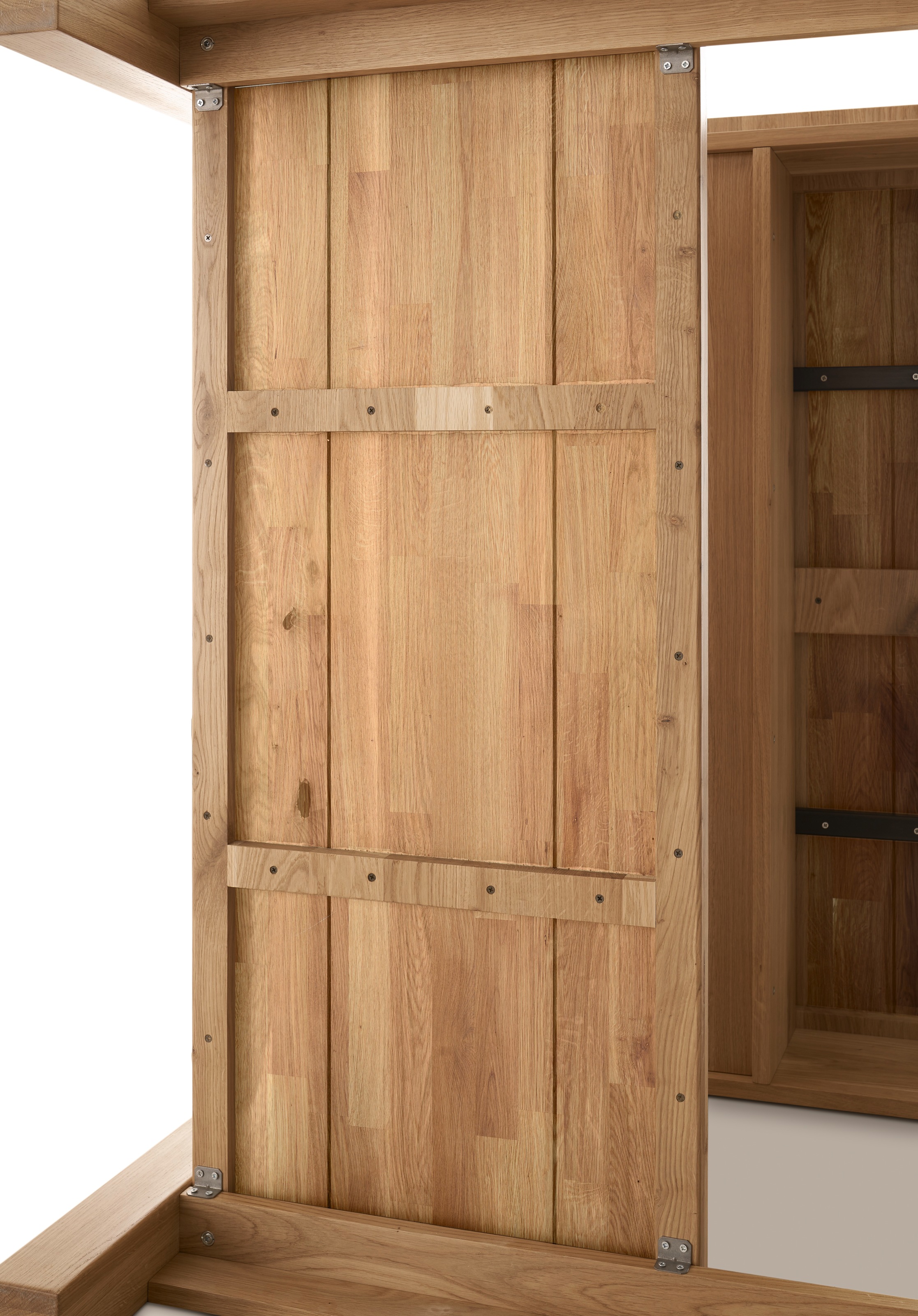 BASIC by Balculina Kücheninsel »Ponza, Kücheninsel BxHxT 122x91x90 cm«, Breite 122cm, Massivholz, Softclose und Vollauszug