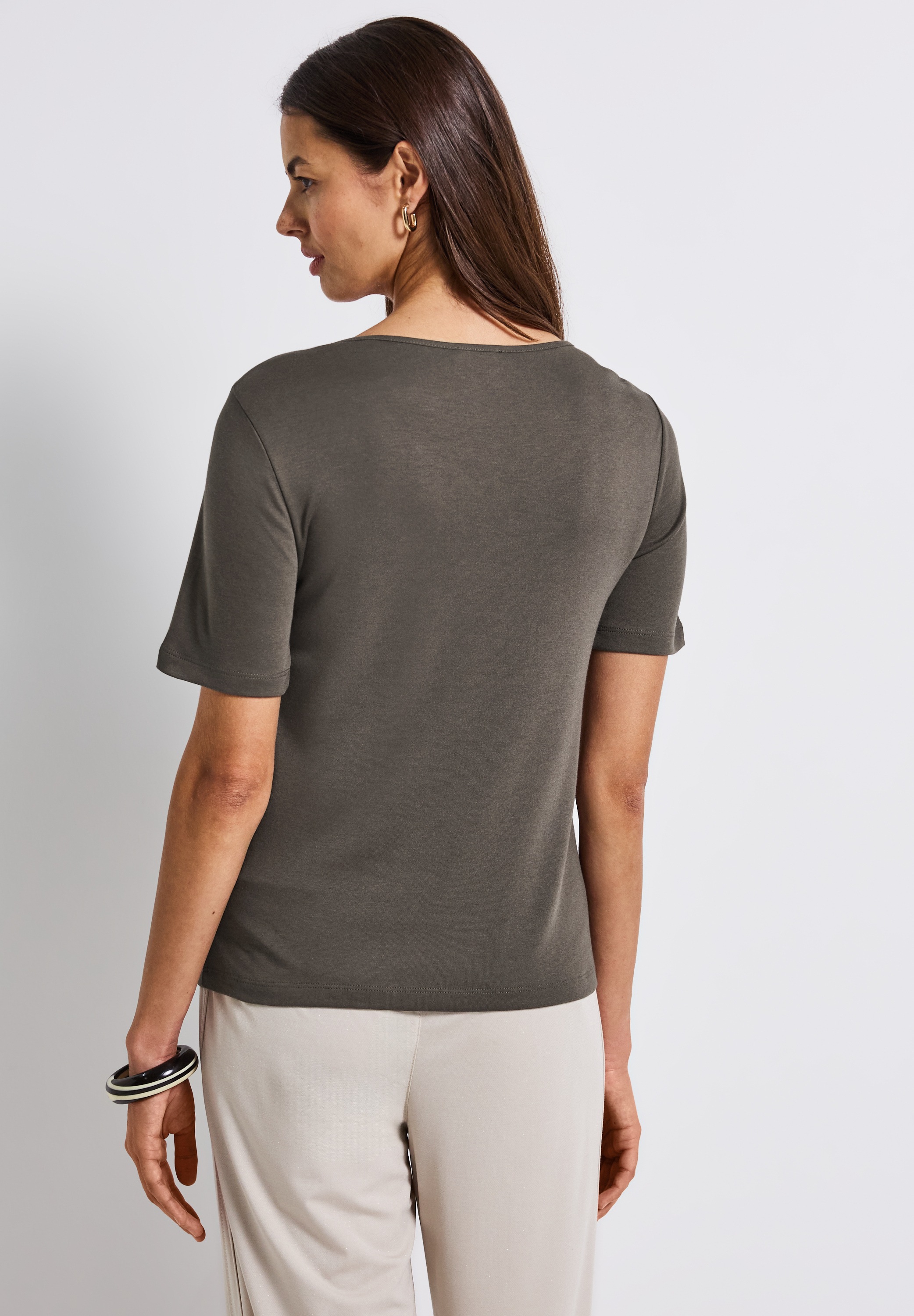 STREET ONE T-Shirt, im soften Baumwoll-Mix günstig online kaufen