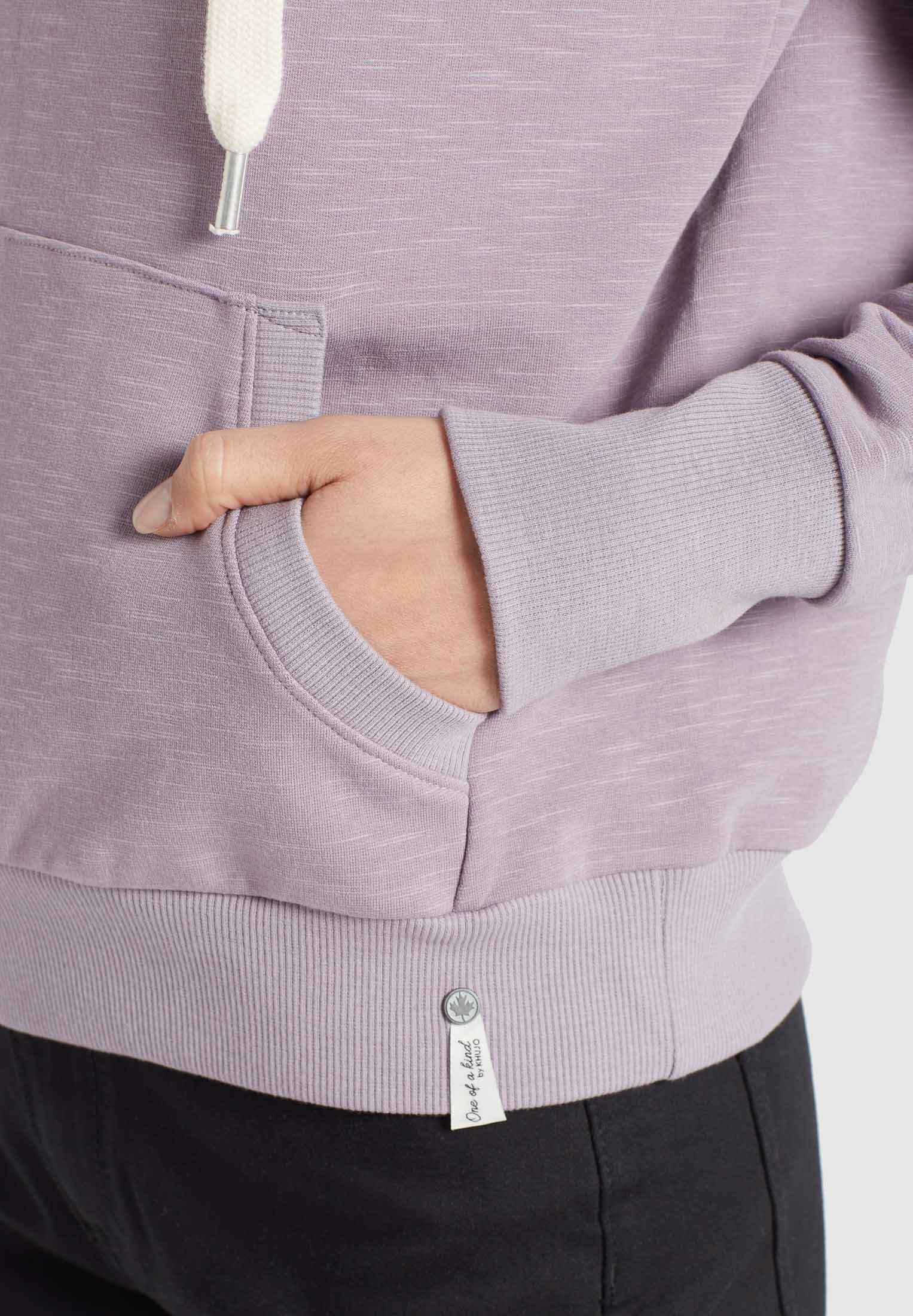 khujo Hoodie »MARTHA«, aus Sweatstoff mit Zugband an der Kapuze