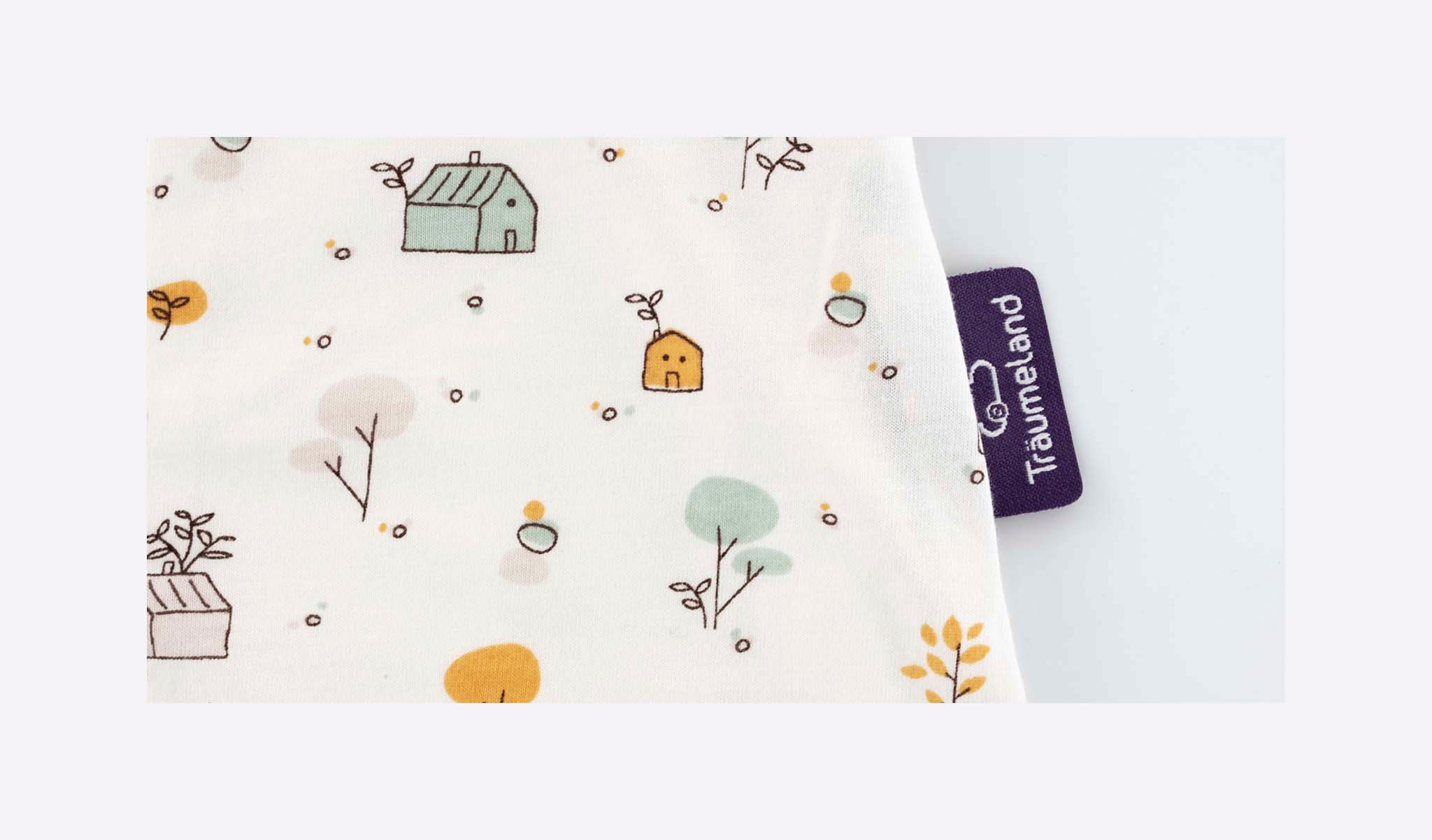 Träumeland Babyschlafsack »Sommerschlafsack LIEBMICH Baumwolle Sweet Home, in den Größen 60-110«