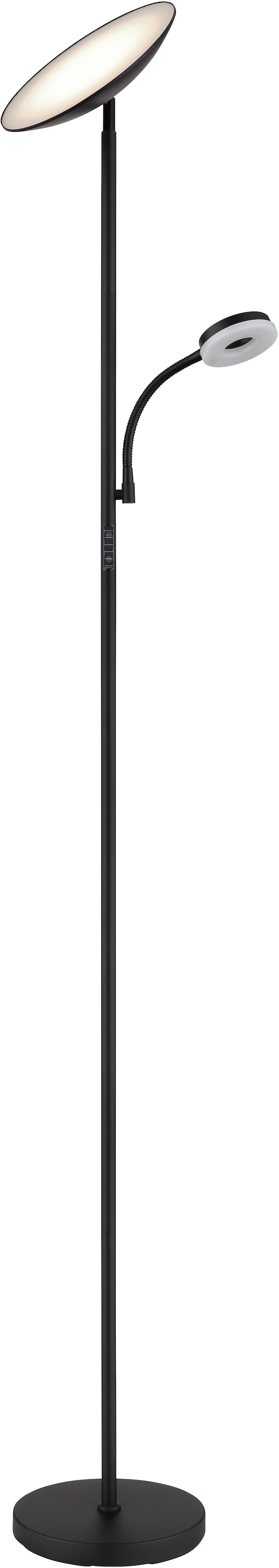 GLOBO LIGHTING LED Stehlampe »SKOPO«, Leuchtmittel LED-Modul | LED fest integriert, Stehleuchte/Wohnzimmer/Schlafzimmer/Flur