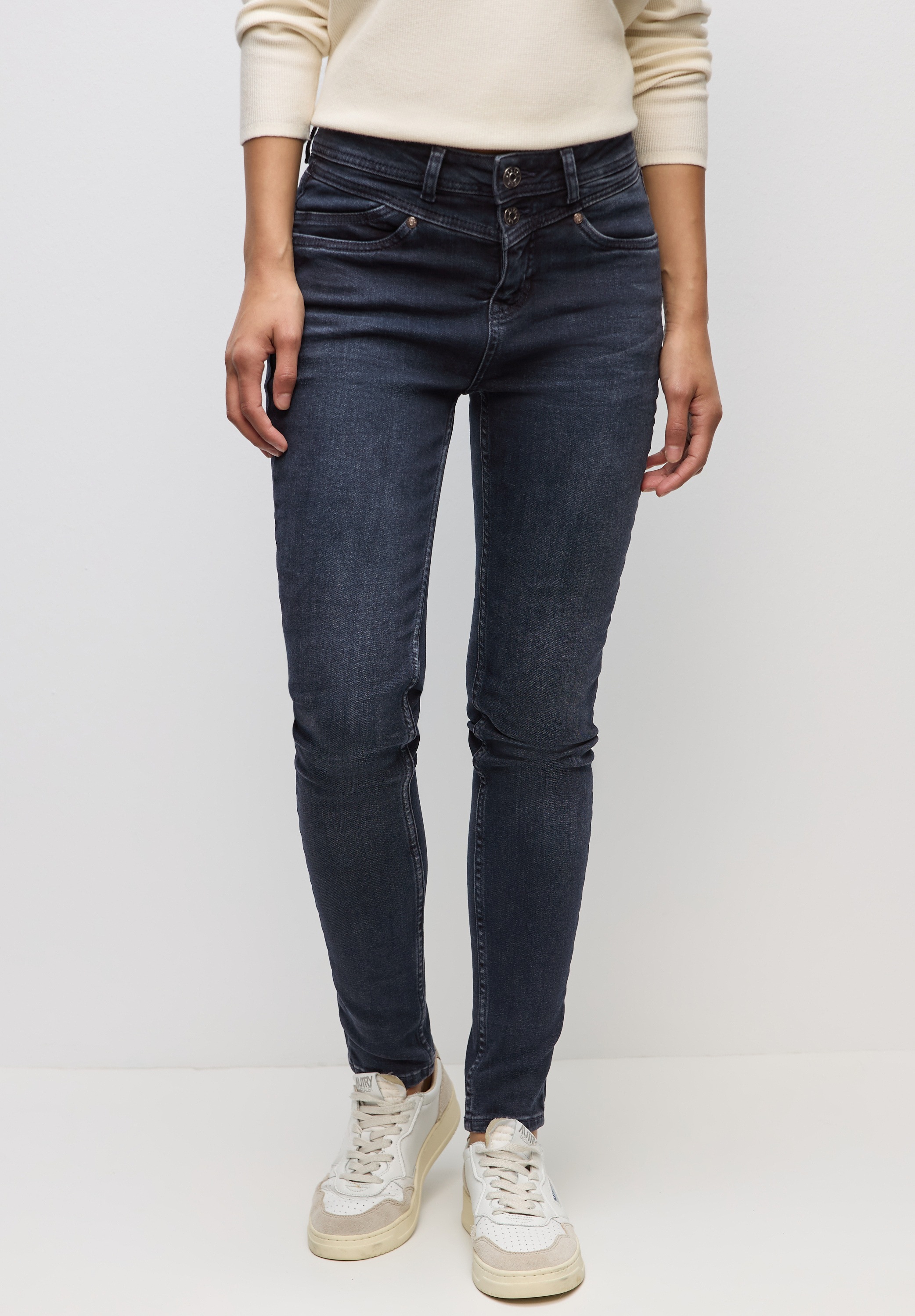 STREET ONE Slim-fit-Jeans, 5-Pocket-Style