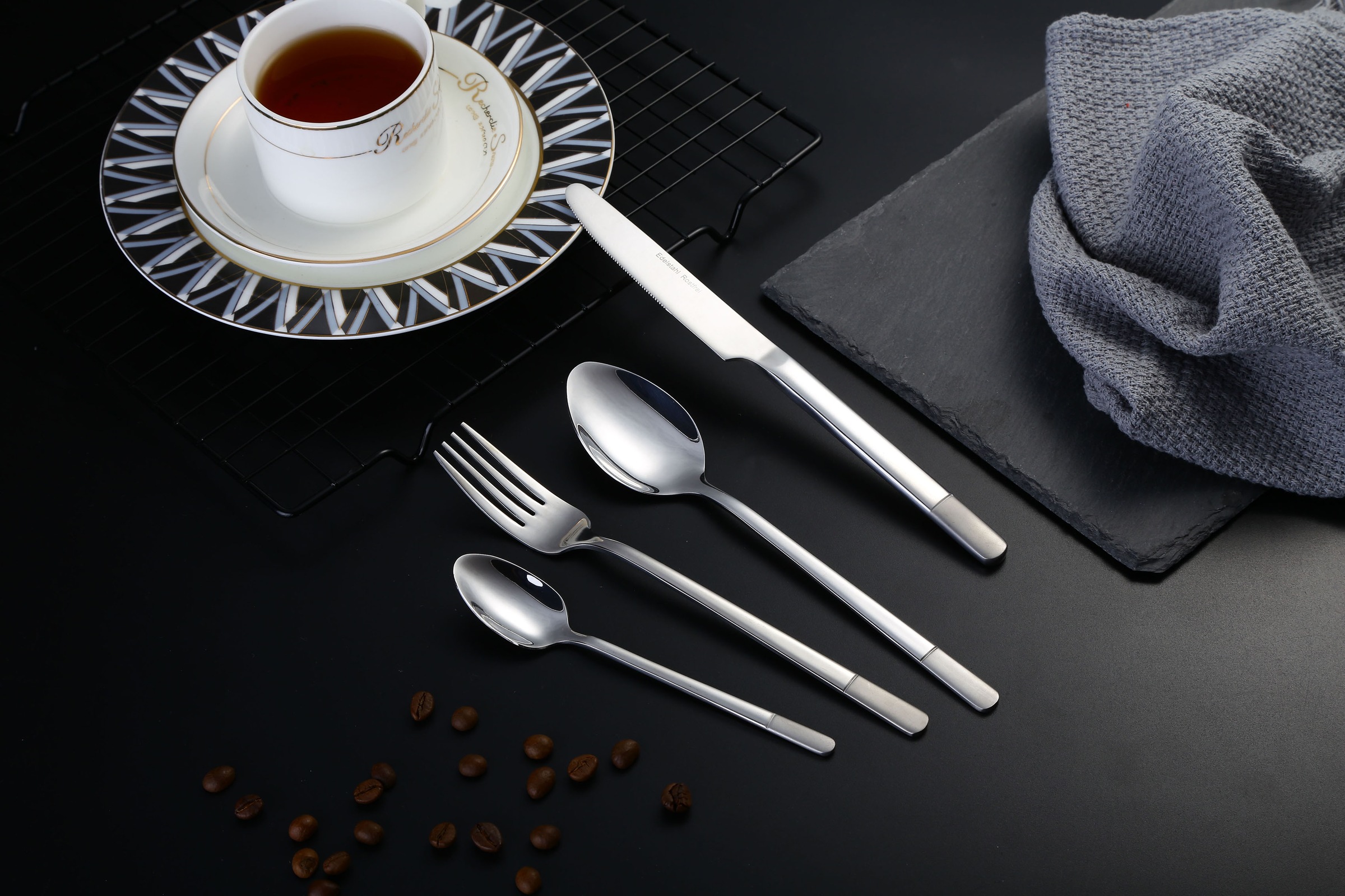 Mulex Besteck-Set »Oceanside«, (Set, 30 tlg.), teilsatiniert