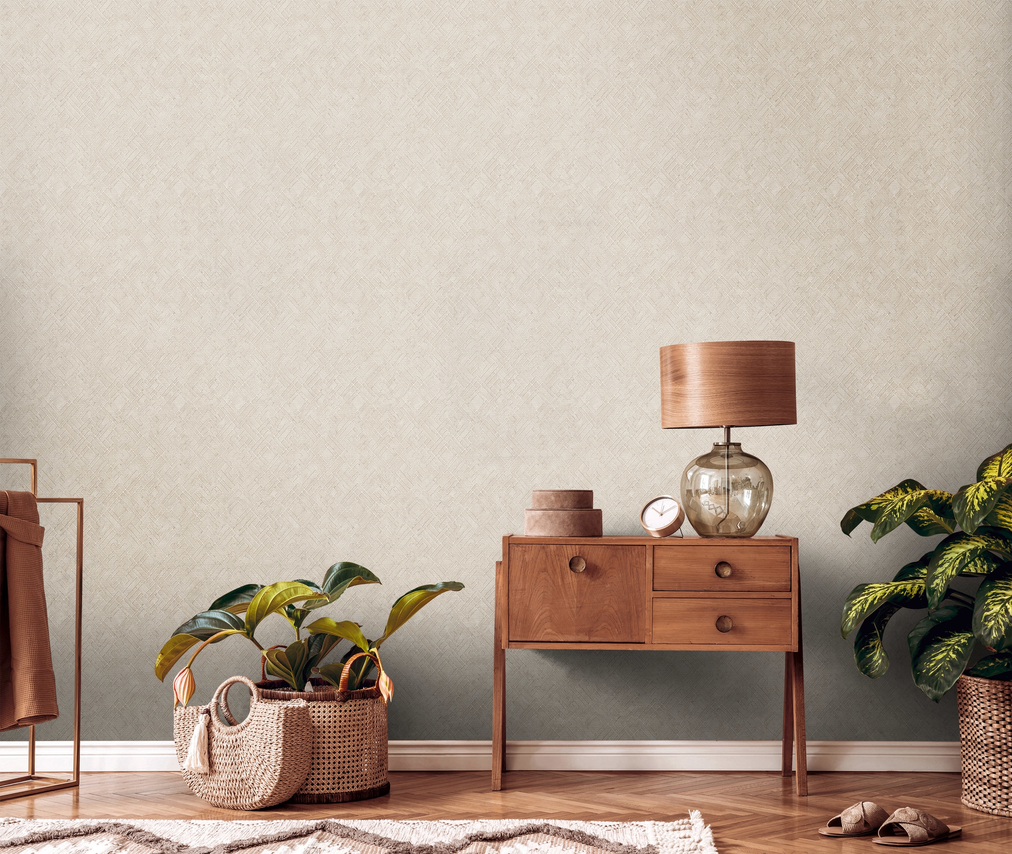 living walls Vliestapete »Metropolitan Stories. Travel Styles. Tapete Grafisch«, glänzend-abstrakt-organisch, Metallic-Tapete Grafik Metallisch Glänzend Designtapete Hochwertig
