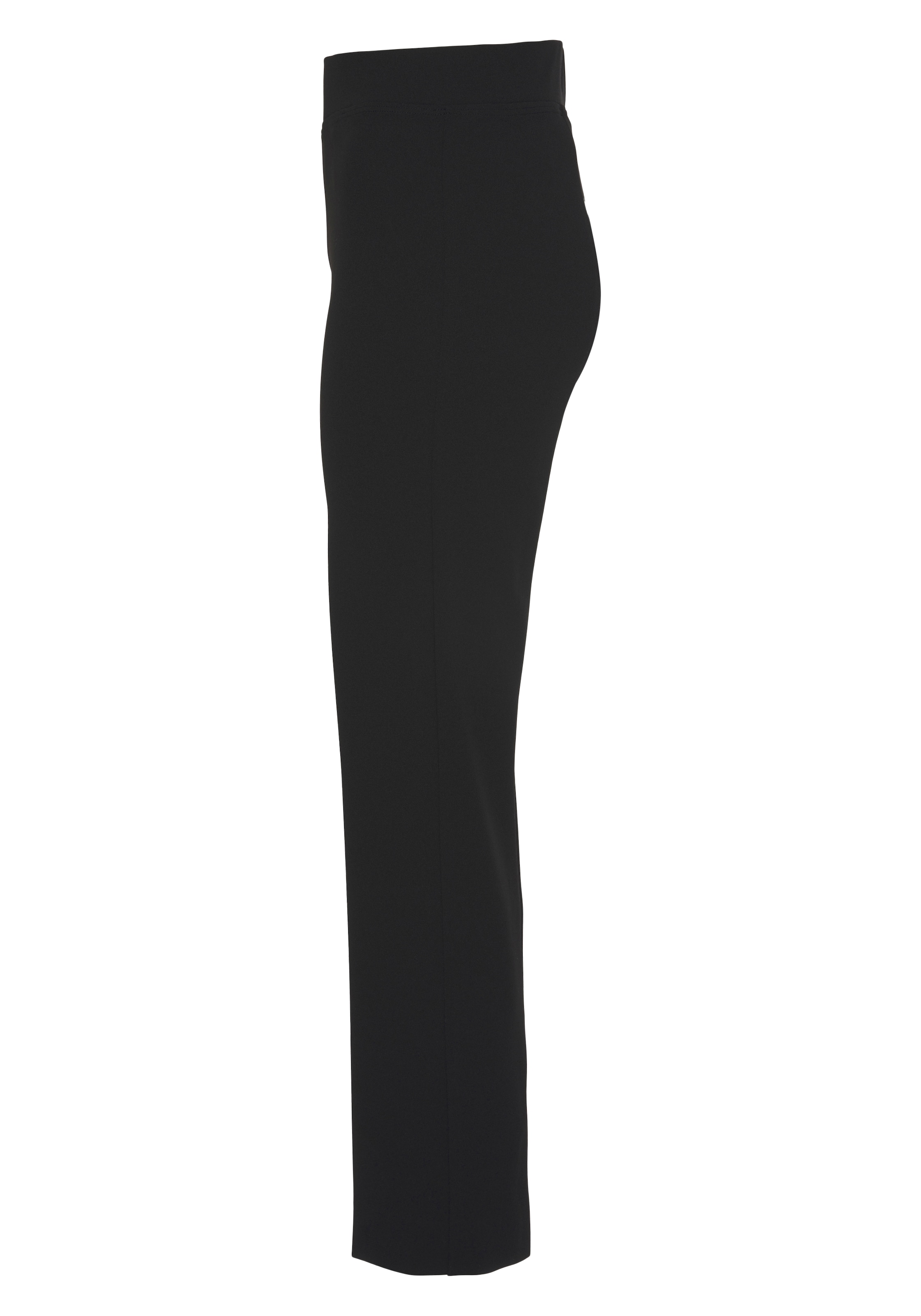 HERMANN LANGE Collection Stretch-Hose, in eleganter Schlupfform mit  Bügelfalte für kaufen | BAUR