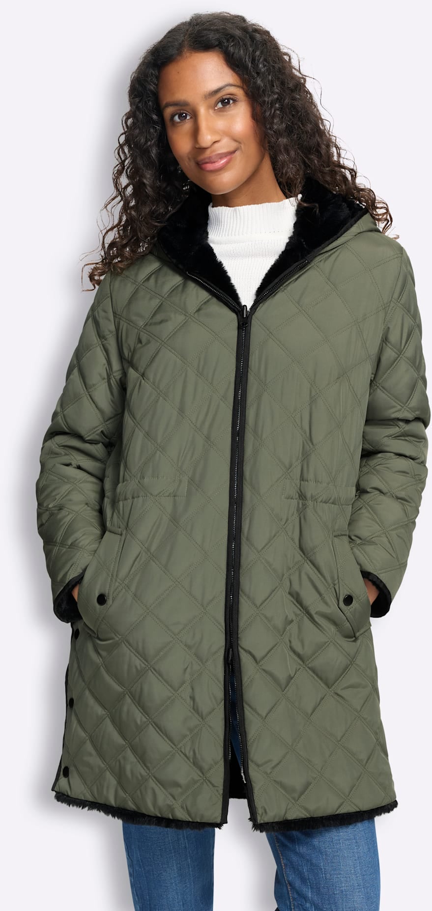 heine Wendejacke mit Kapuze