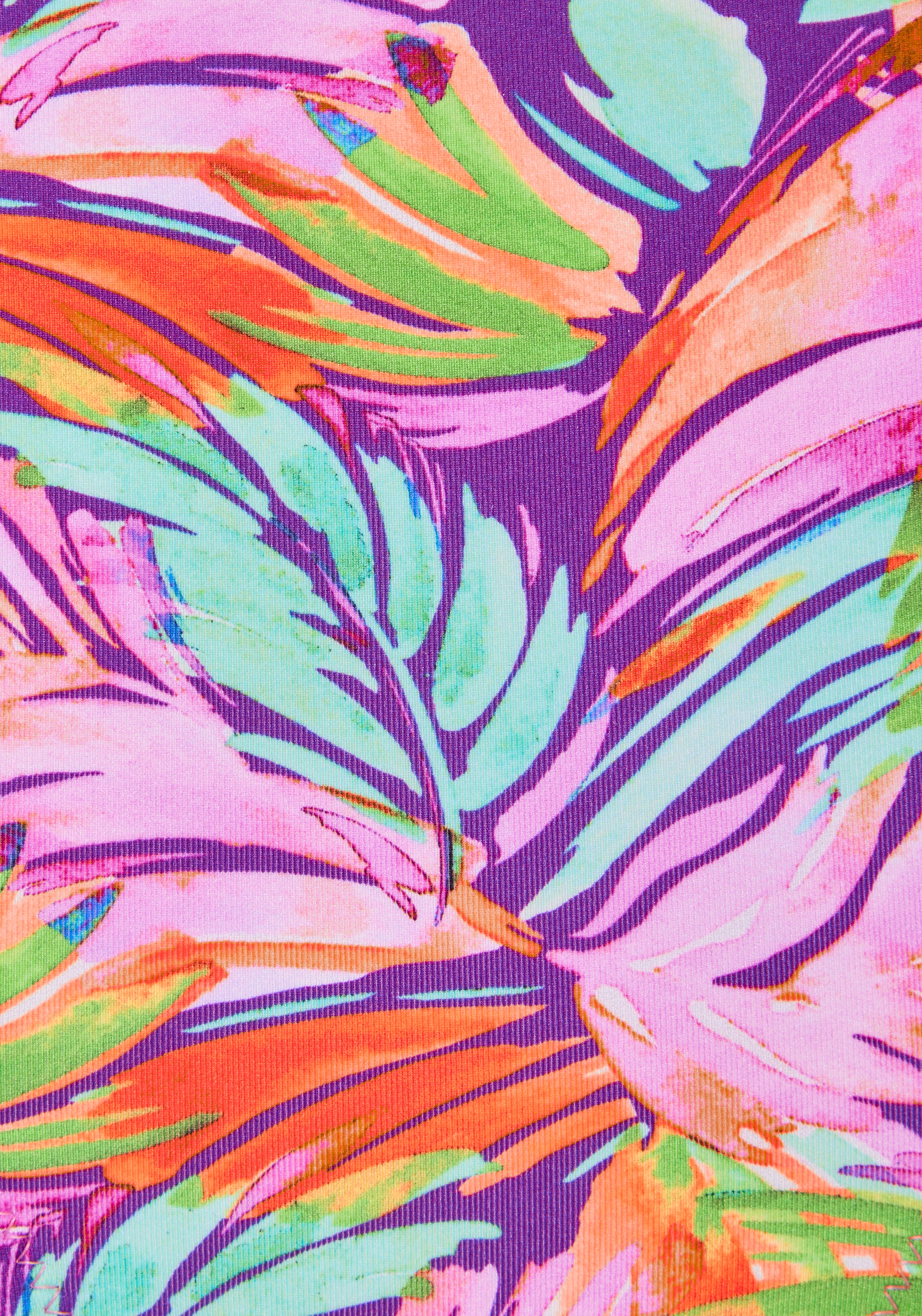 Thumbnail - Vivance Bügel-Bikini mit farbenfrohem Blätterdruck