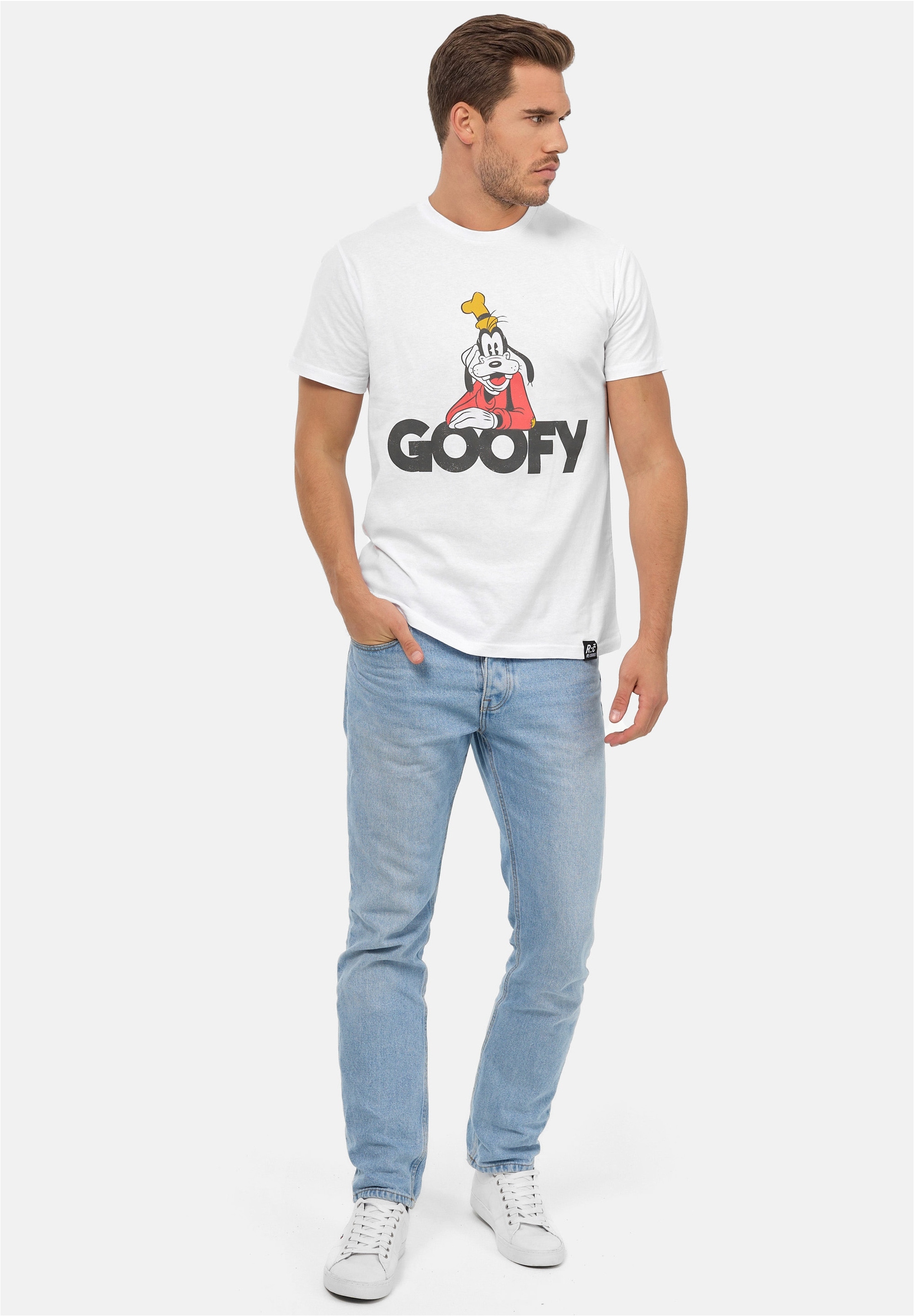 Recovered T-Shirt »Disney Goofy«, mit coolem Goofy-Print
