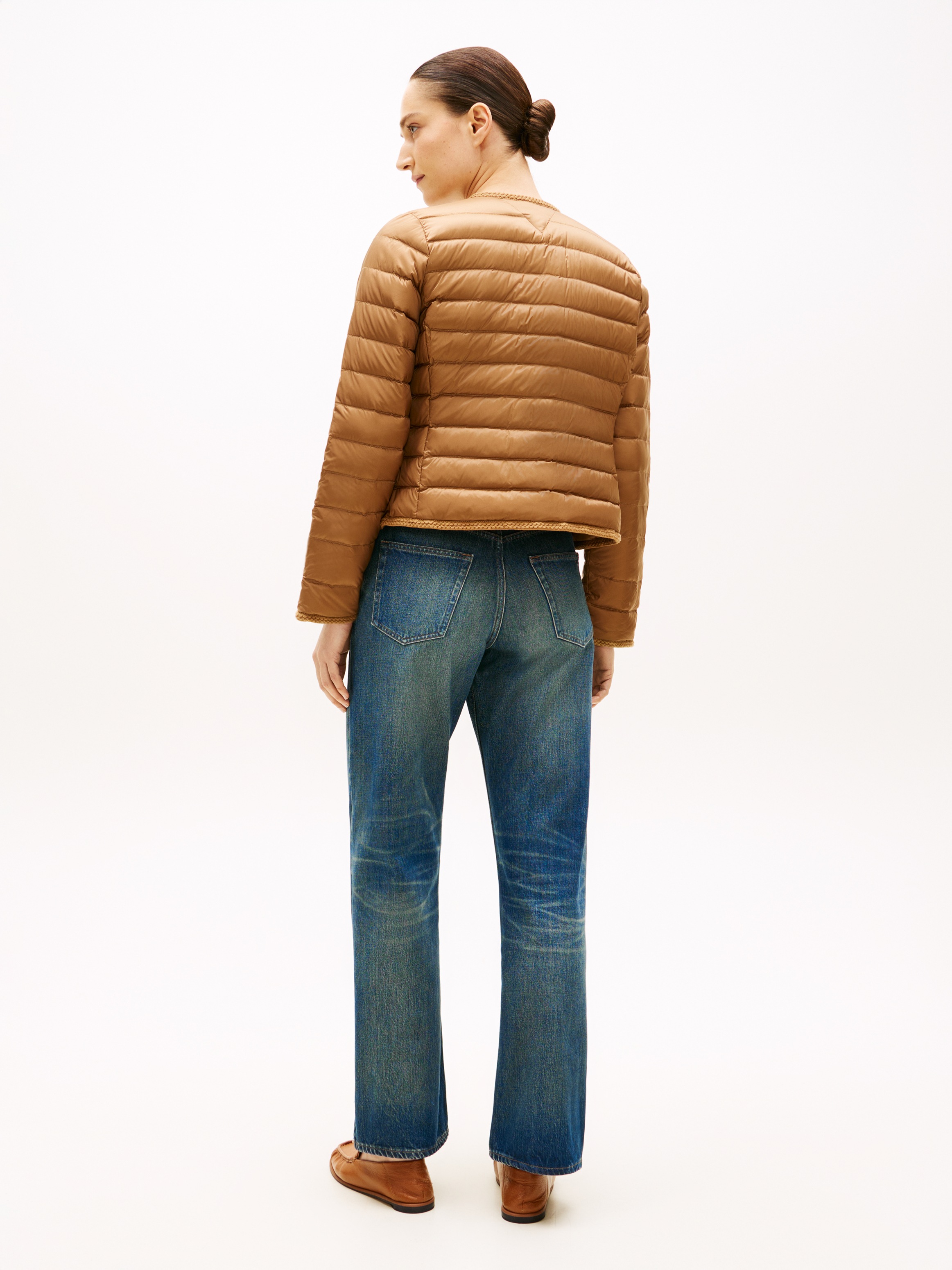 Tommy Hilfiger Steppjacke »FEMININE LW DOWN JACKET« mit aufgesetzten Taschen