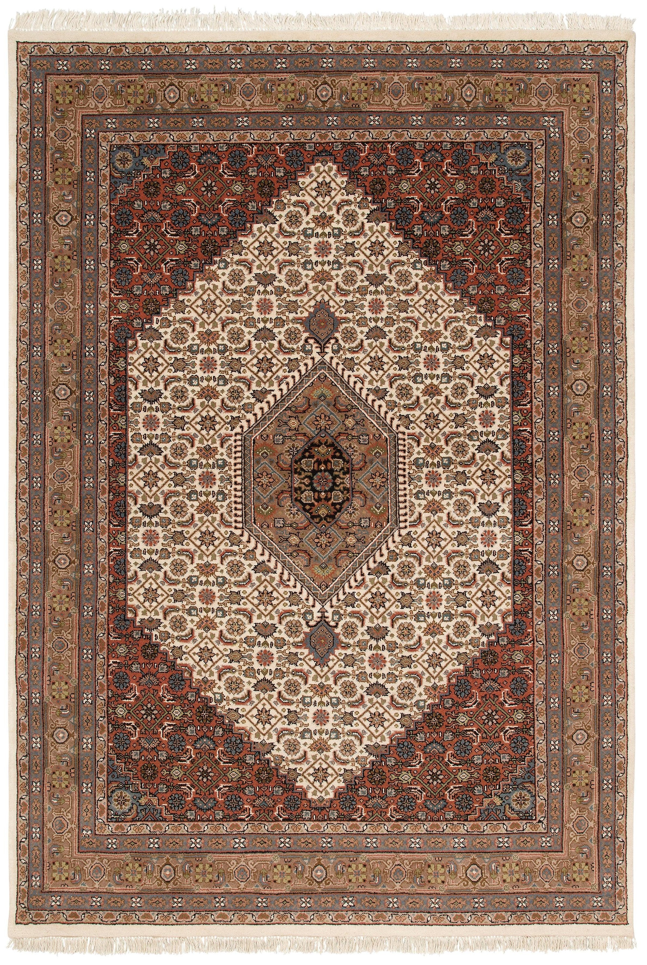 OTTO home Wollteppich "Fares" rechteckig 12 mm Höhe handgeknüpft, reine Wol günstig online kaufen