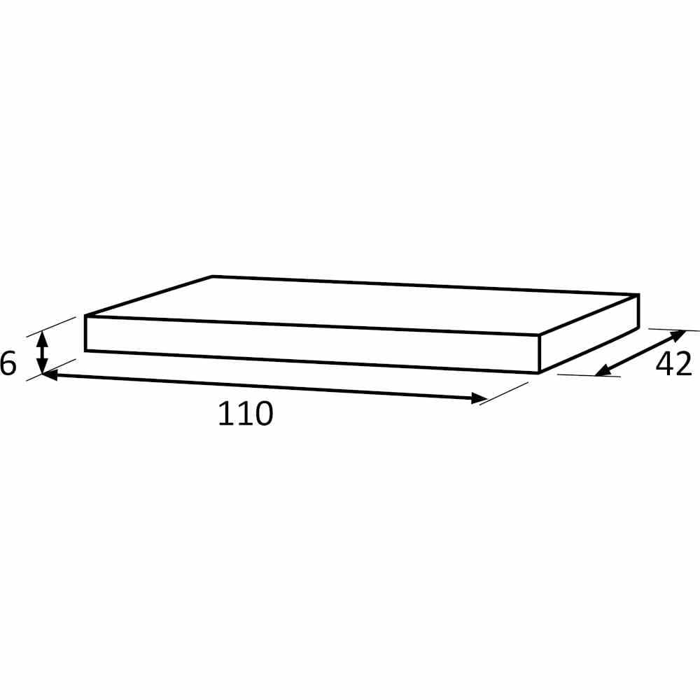 BxT: Schaumkern 42x110 BAUR Vlies, cm Bankauflage | »Tessin«, bestellen und Siena Garden Füllmaterial