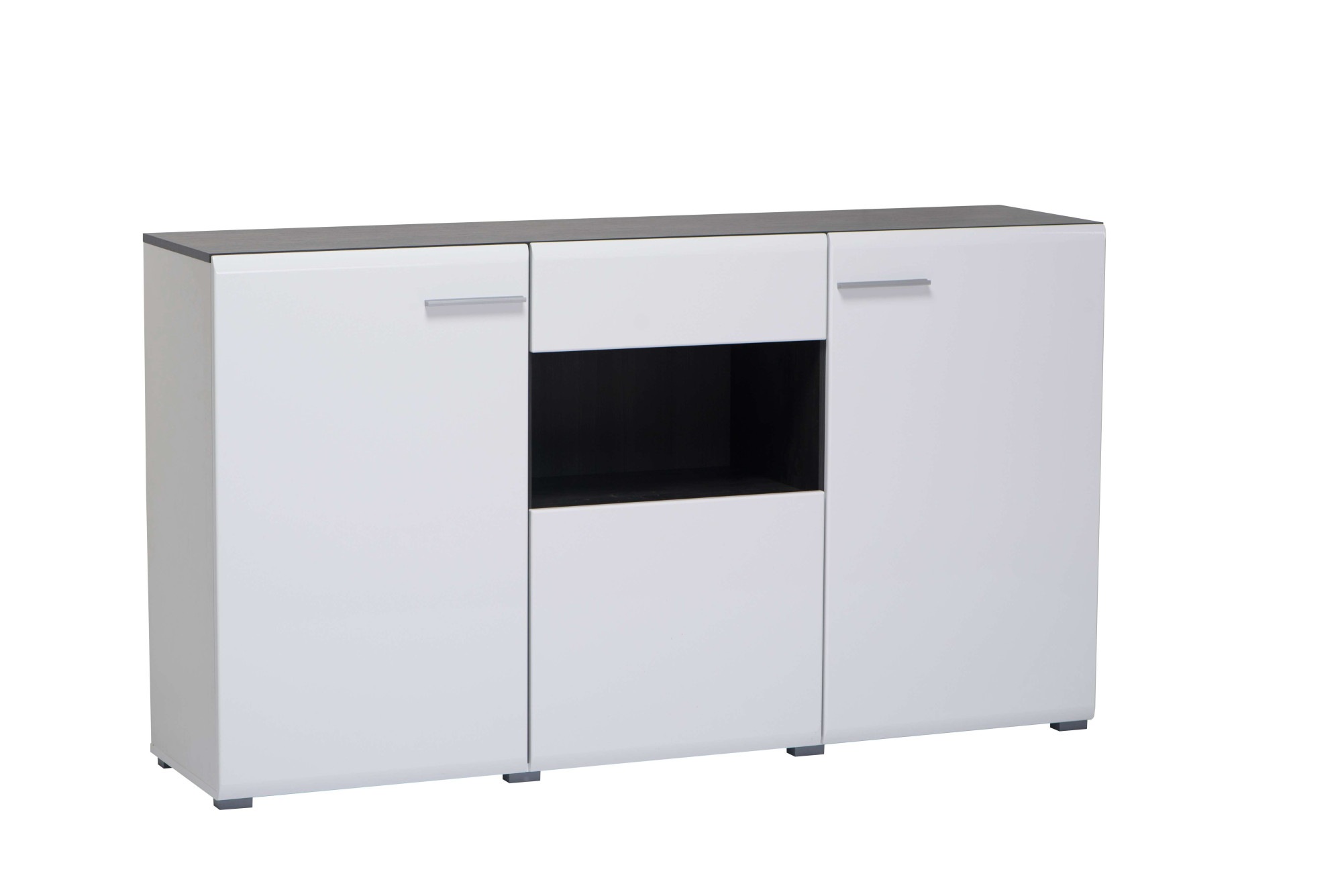 INOSIGN Sideboard »Enzo«, Hochglänzende MDF-Fronten, belastbar bis 40kg