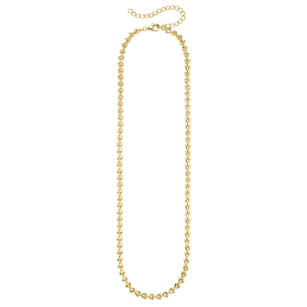 Firetti Kette ohne Anhänger »Schmuck, Geschenk, Kette gelbgoldfarben vergoldet Herzkettengliederung«