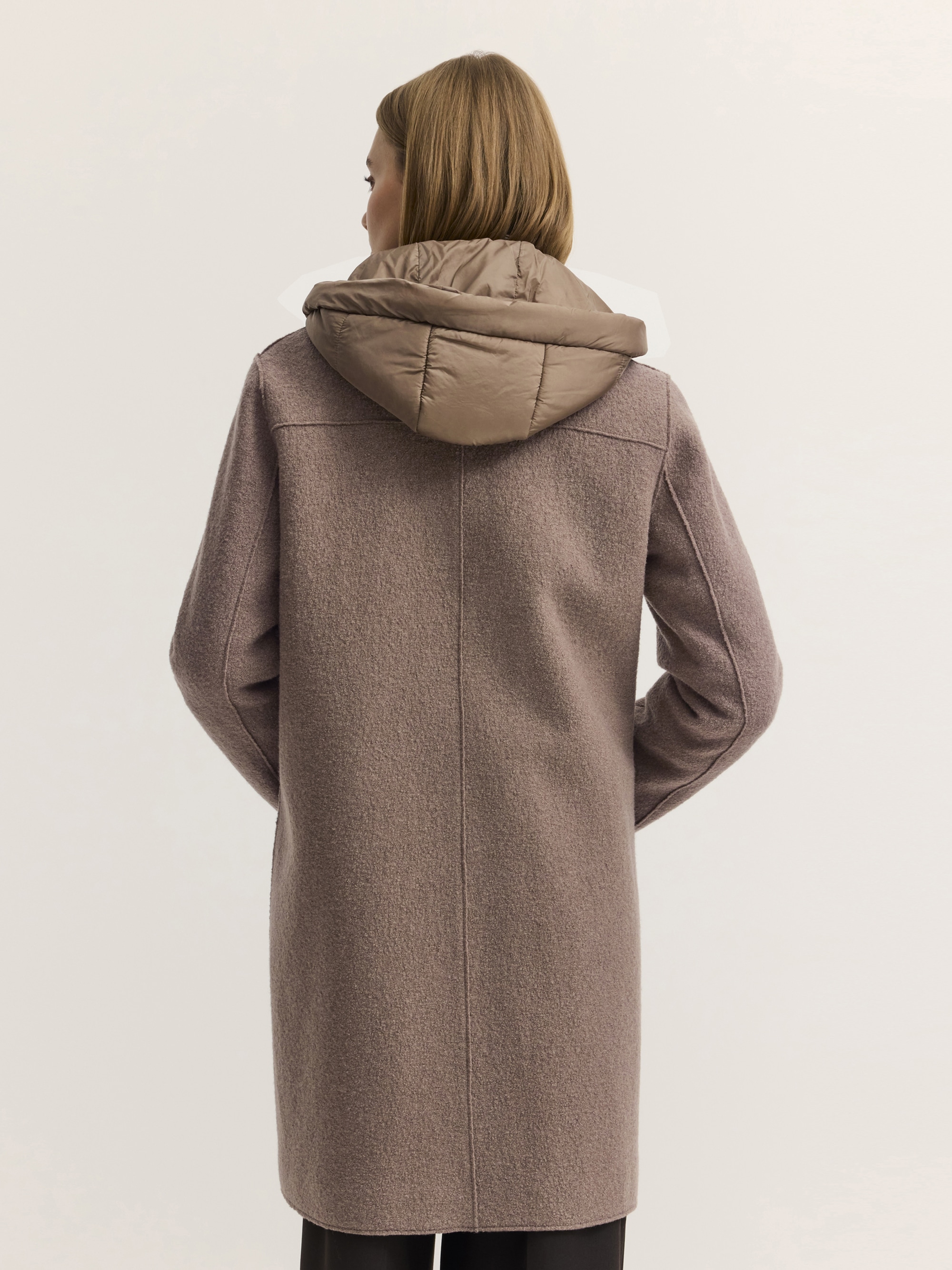 bugatti Kurzmantel »Regular Fit« Regular Fit Schurwolle Westeneinsatz