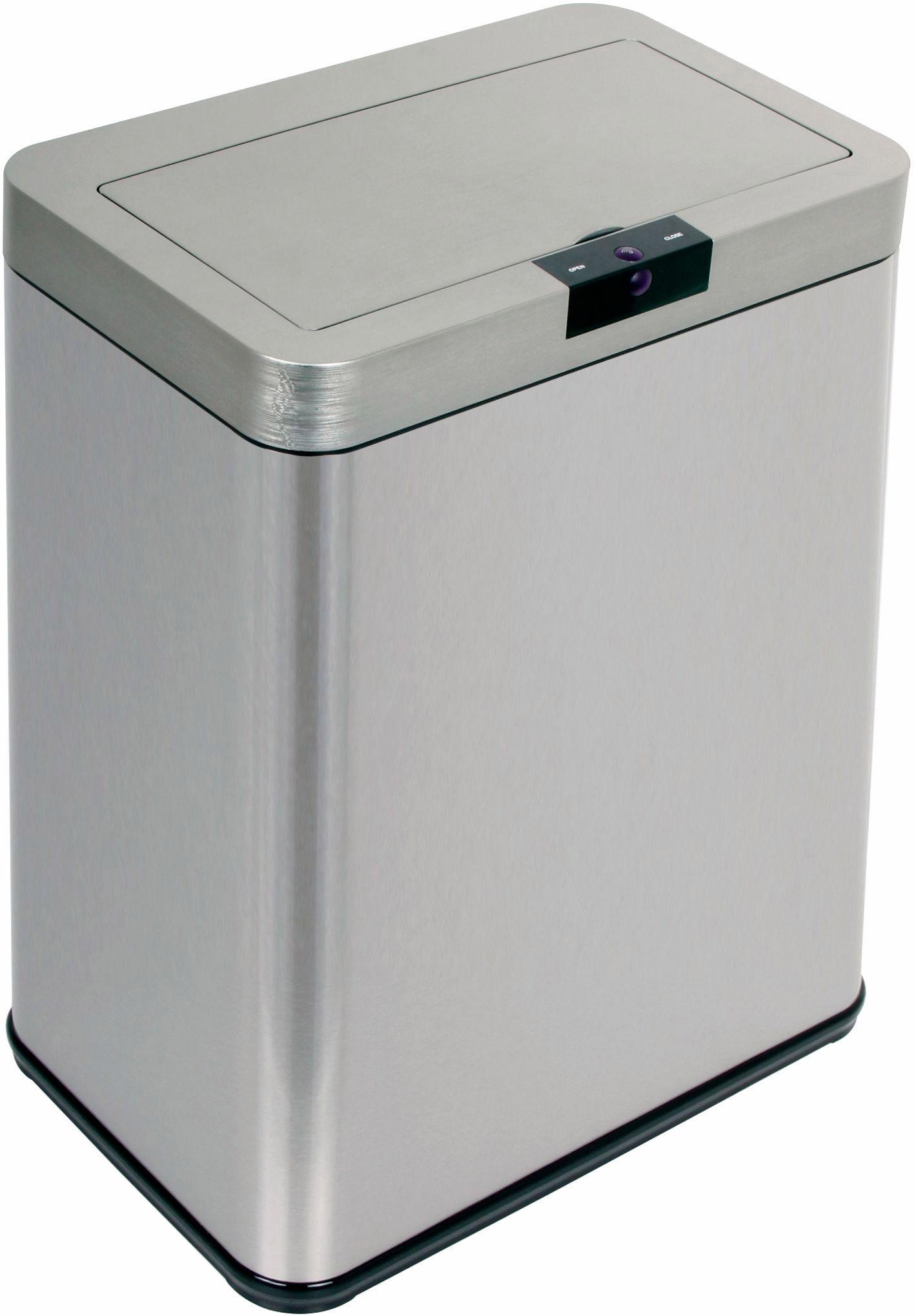 ECHTWERK Mülleimer »SQUARE«, 1 Behälter, Infrarot-Sensor, Soft Close Funktion, Fassungsvermögen 48 Liter