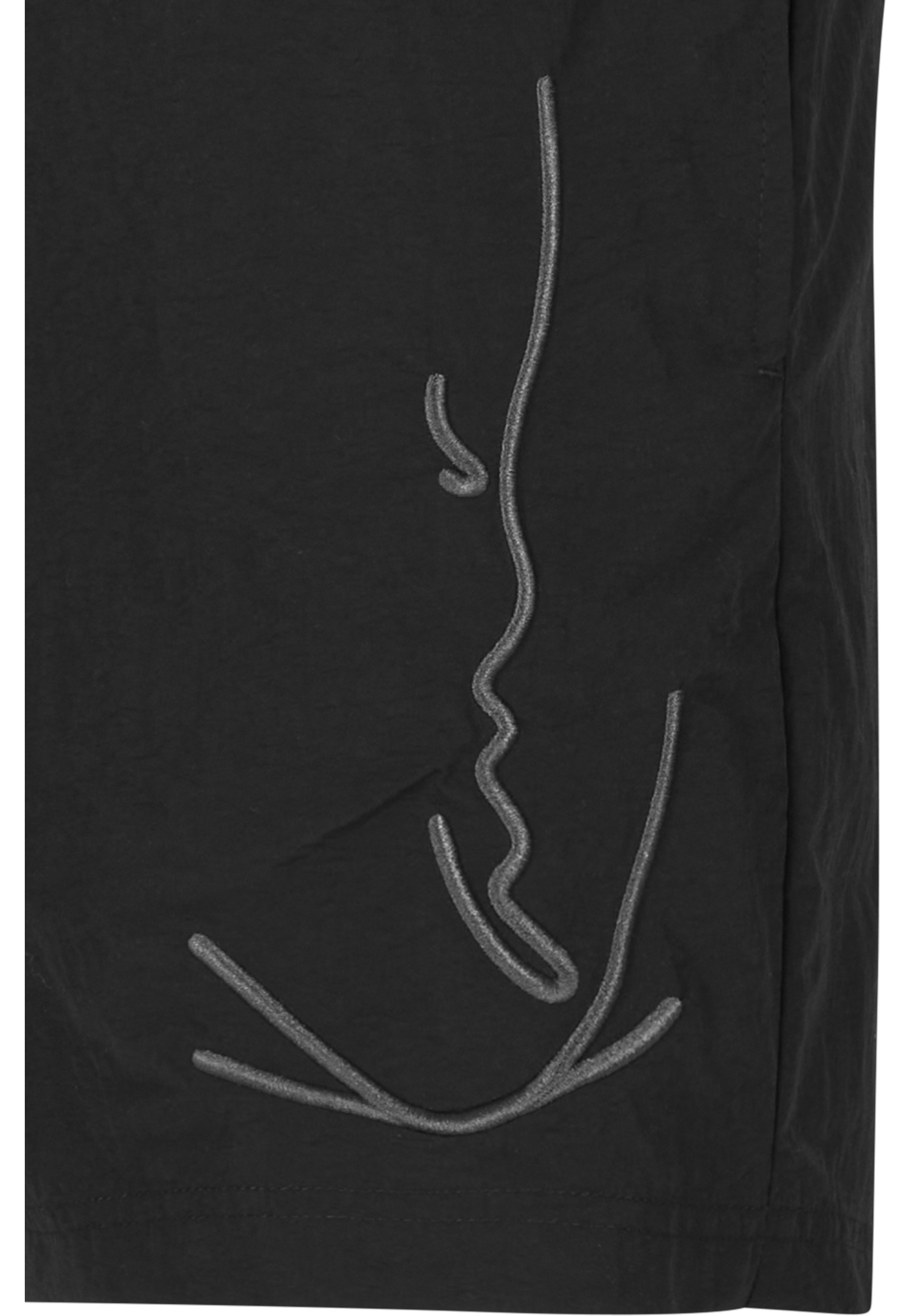 Badeshorts KARL KANI "Karl Kani Herren KM-SW011-001-01", Herren, Gr. M, US-Größen, schwarz, 100% Polyester, Badehosen Badeshorts 3