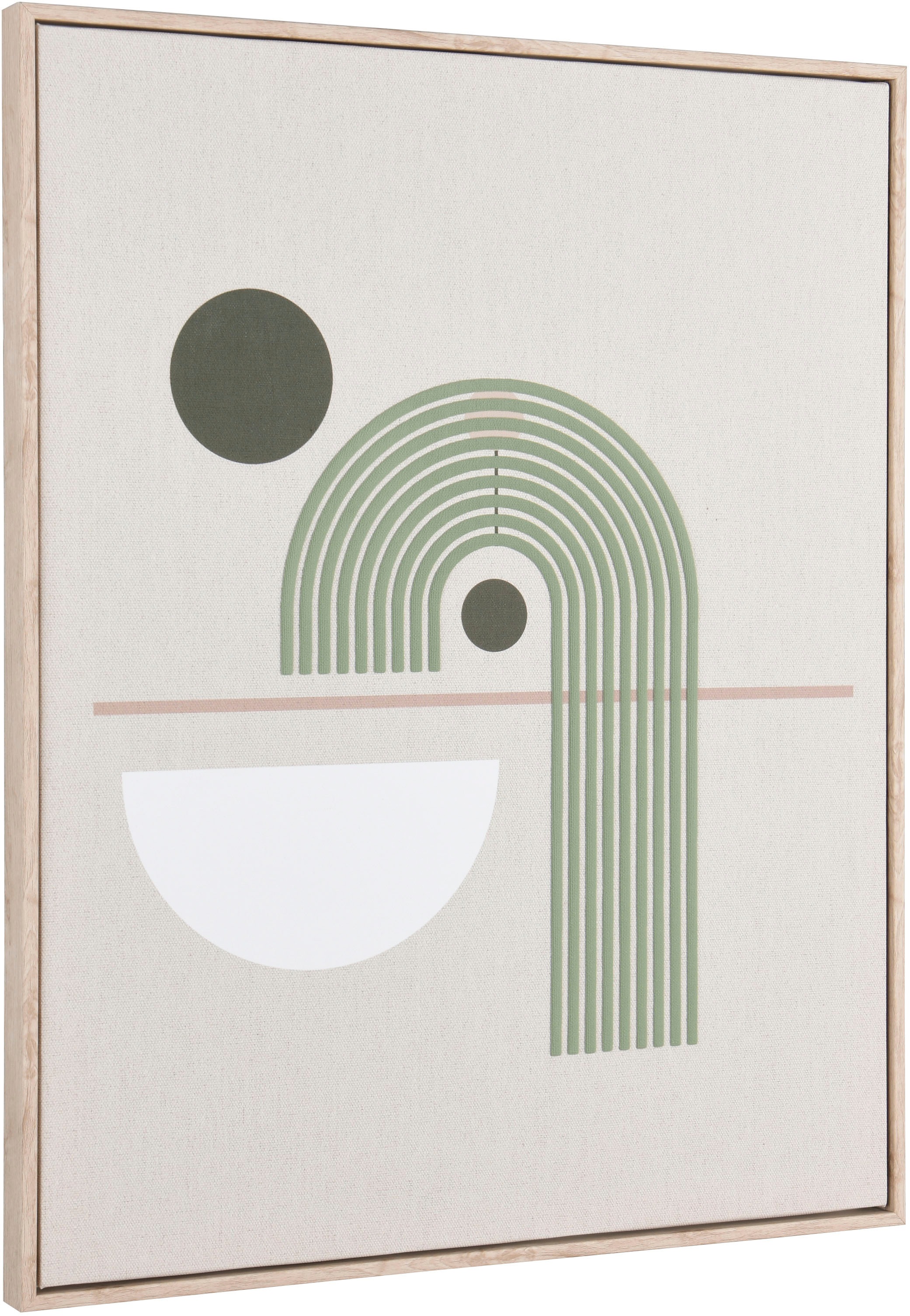 MIRRORS AND MORE Kunstdruck "NORMA" 1 Stk. tlg. Kunstwerk im Geometrischen günstig online kaufen