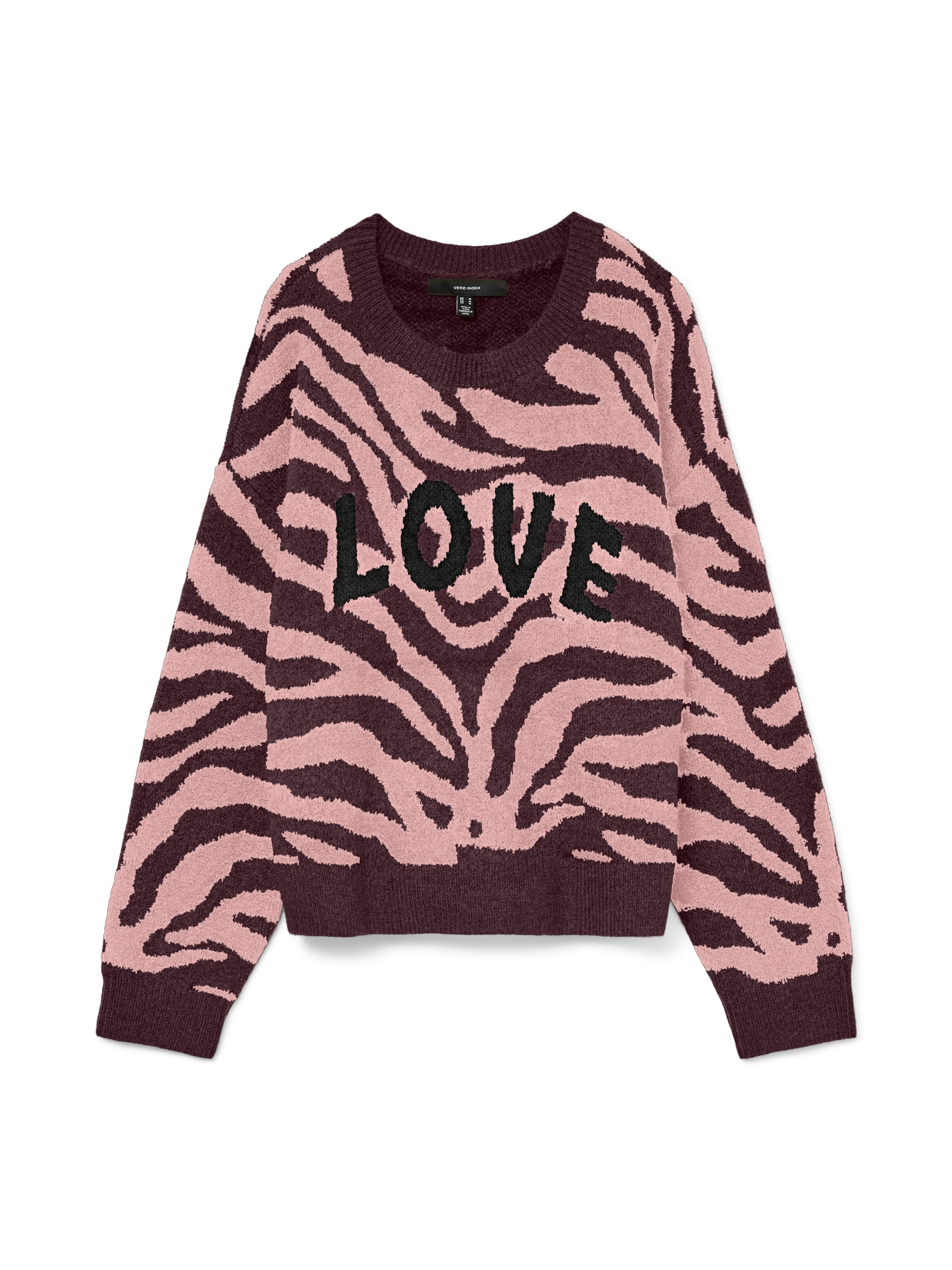 Vero Moda Strickpullover »VMNEWKAI LS O-NECK PULLOVER BOO«