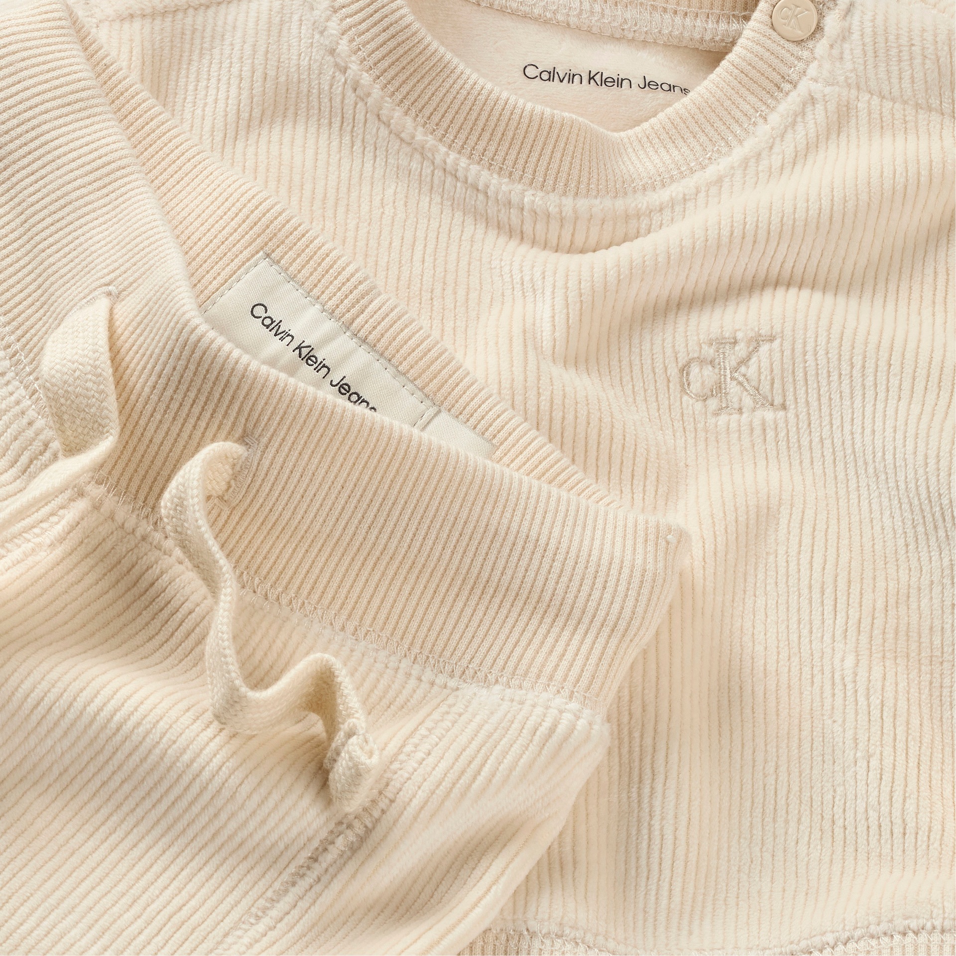 Calvin Klein Jeans Shirt & Hose »RIB VELVET FLEECE SET GIFTPACK«, für Babys bis 2 Jahre, Geschenkset