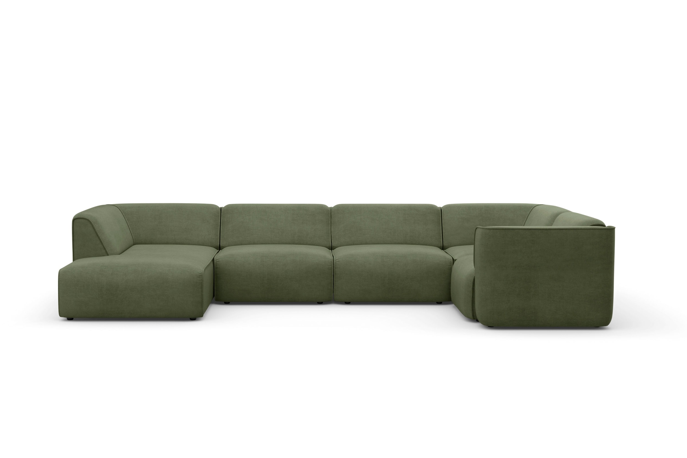 OTTO home Wohnlandschaft "Merid U-Form, jederzeit durch Module erweiterbar, günstig online kaufen