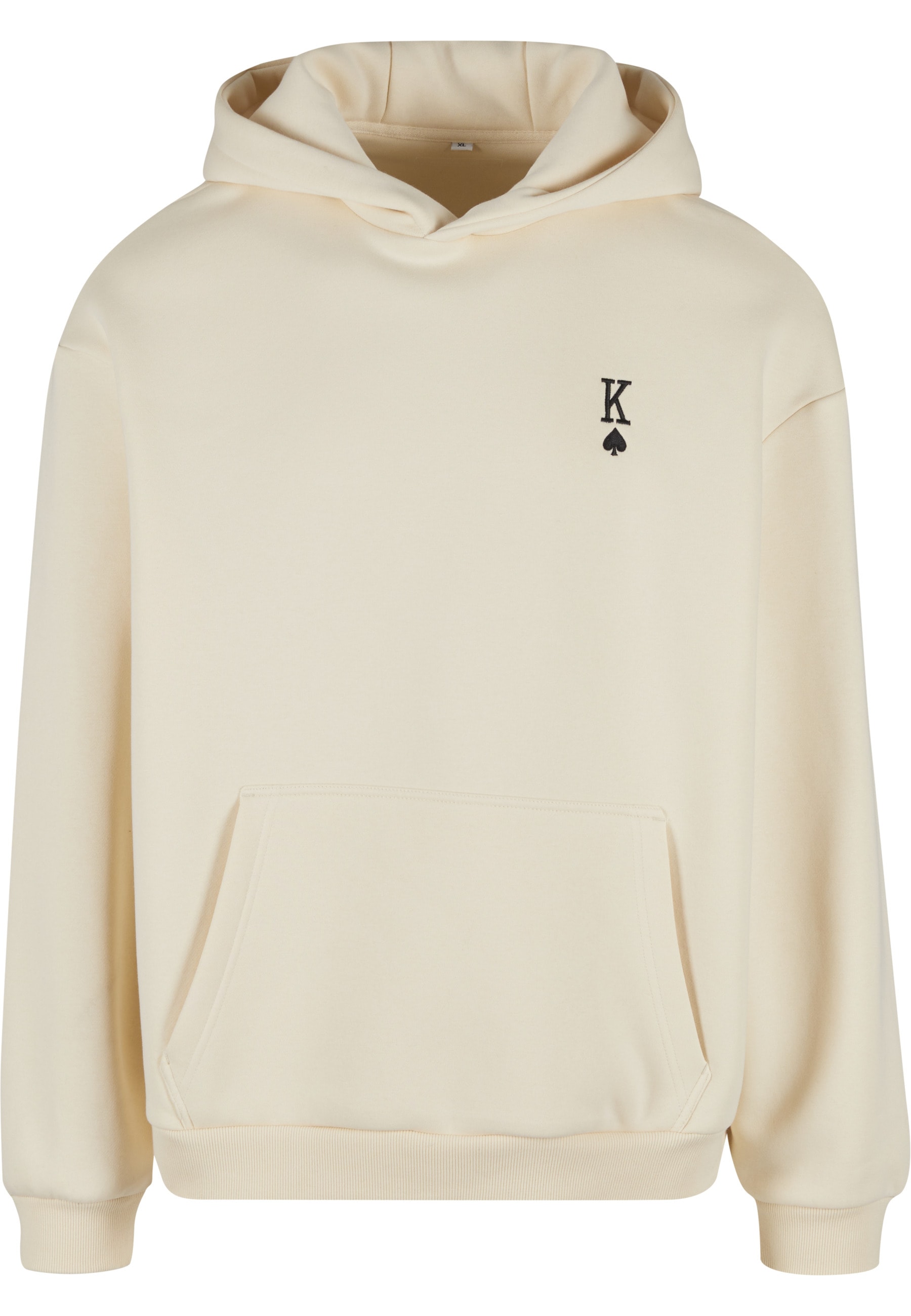 MisterTee Kapuzenpullover "MisterTee King Card EMB Fluffy Hoody" 1 Stk. günstig online kaufen