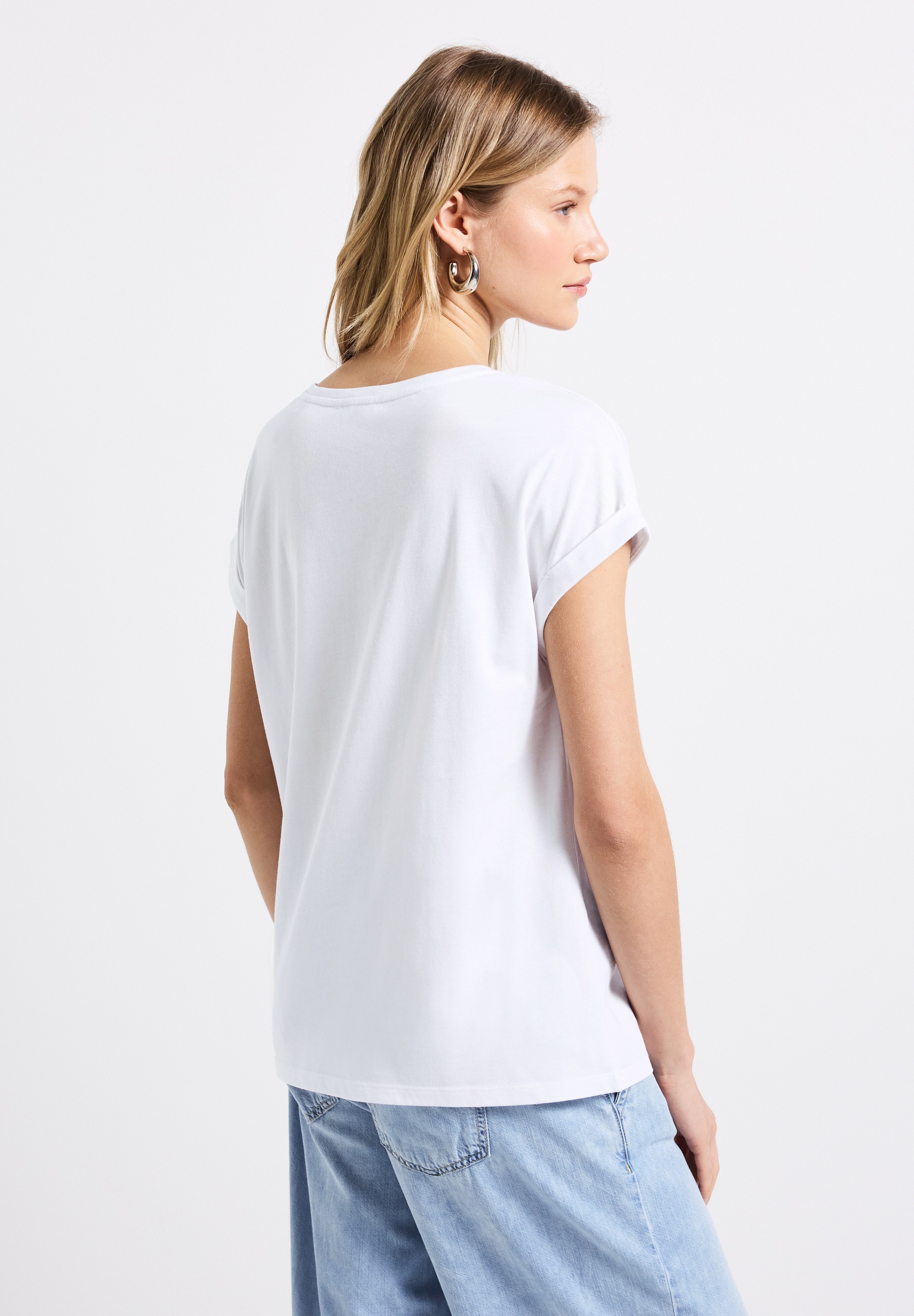 STREET ONE T-Shirt, mit Rundhalsausschnitt günstig online kaufen