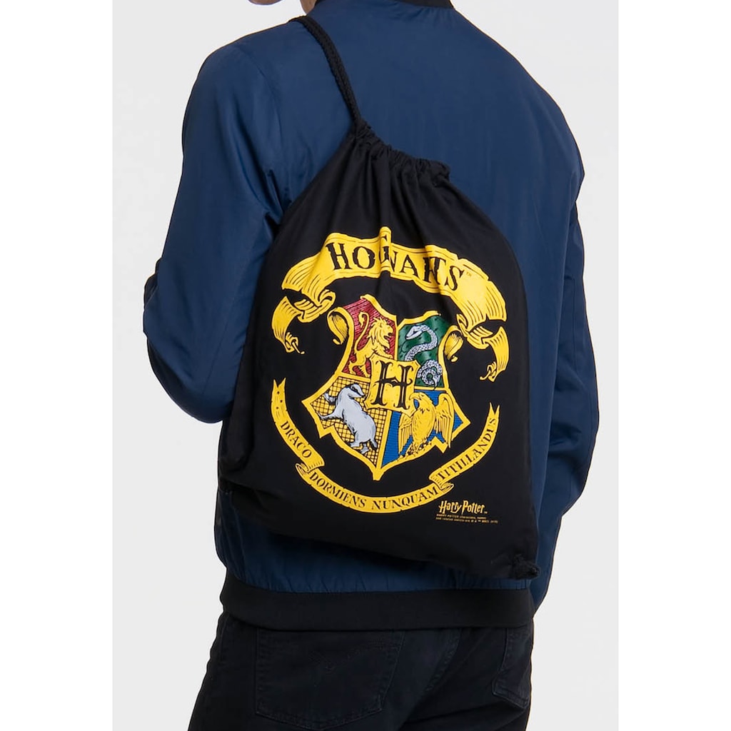 LOGOSHIRT Kulturbeutel »Harry Potter - Hogwarts Logo«