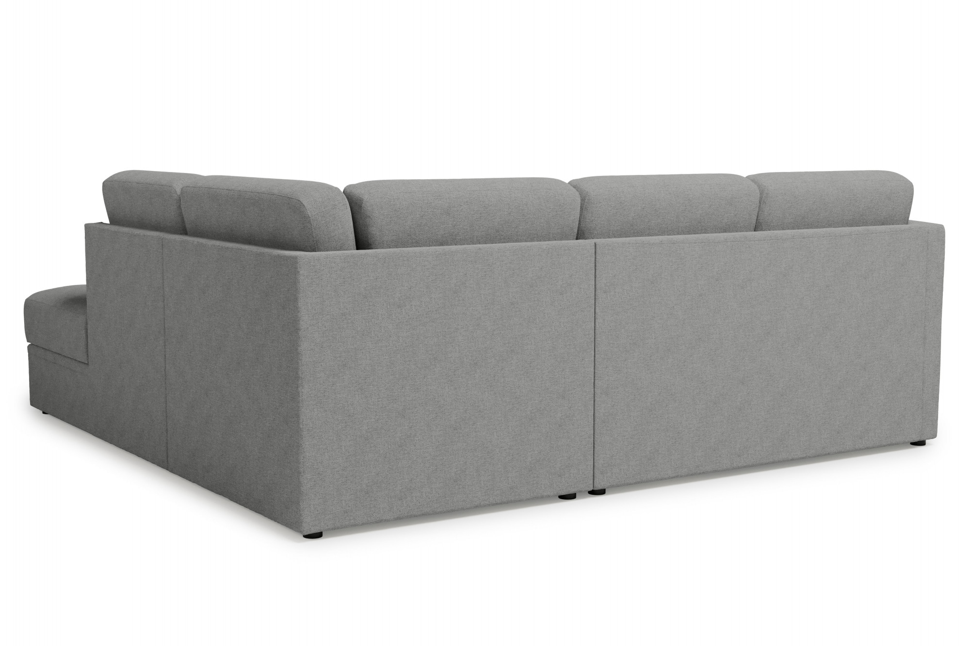 Home affaire Ecksofa »Lavars, L-Form, Schlafsofa«, mit Bettfunktion und Stauraum, in zwei verschiedenen Bezugsqualitäten