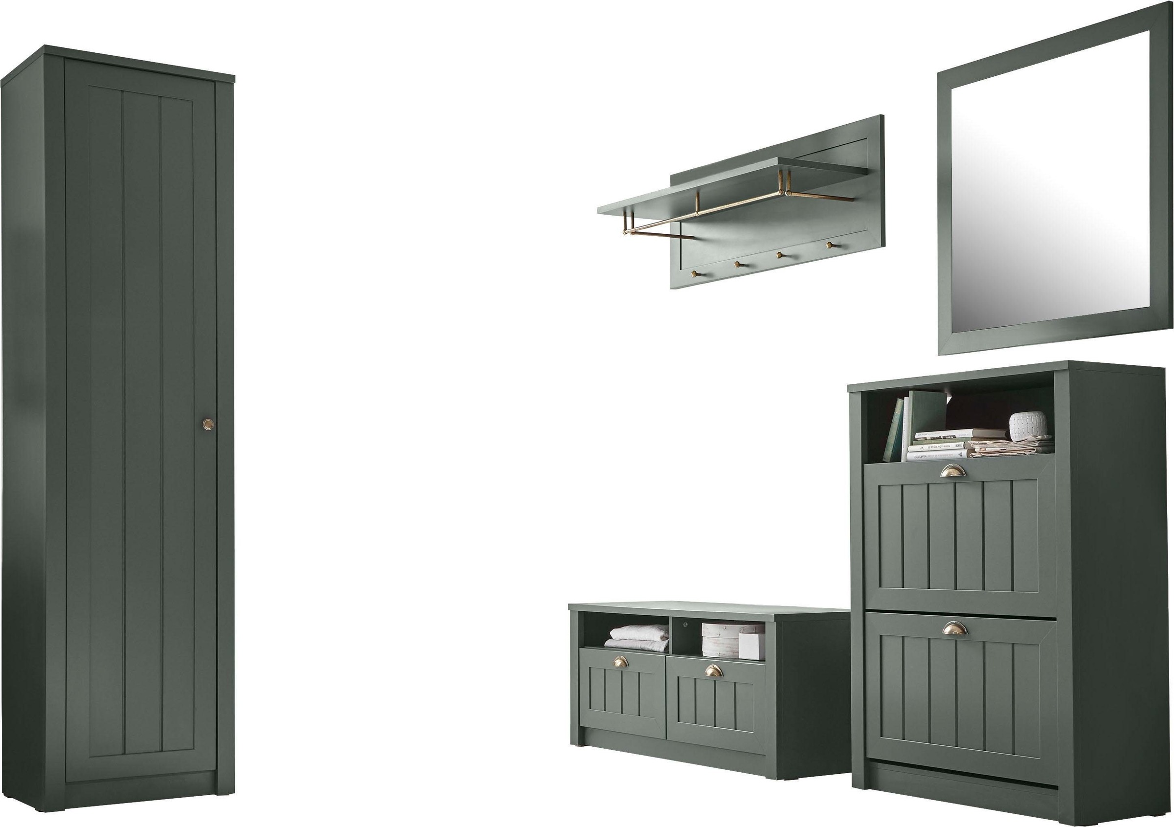 Home affaire Garderobenschrank "ASCOT" Set, 5 Stk. tlg. günstig online kaufen