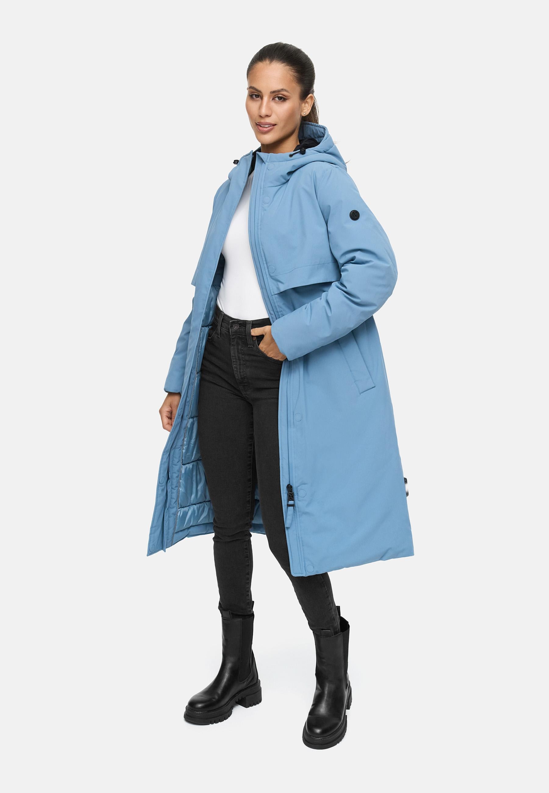 Navahoo Wintermantel »Eismelodie 14«, Winter Parka mit Kapuze