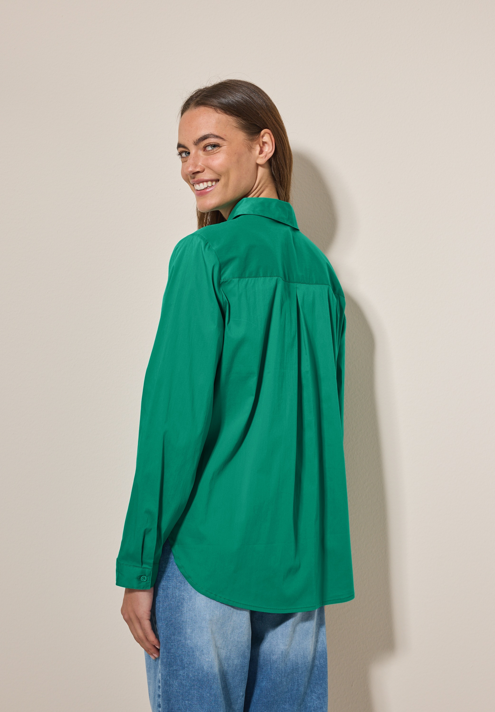 Cecil Hemdbluse, im soften Baumwoll-Mix