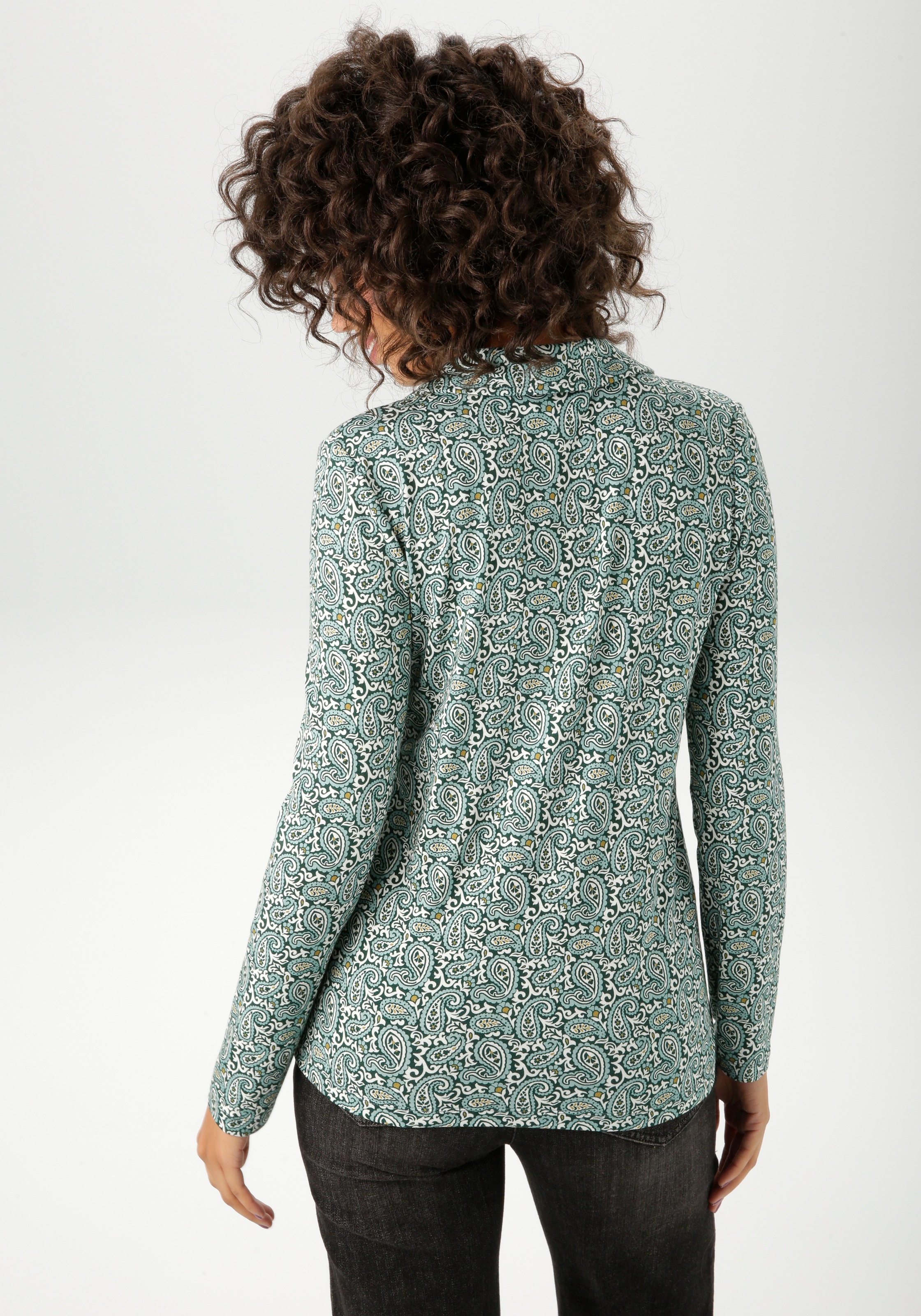 Aniston CASUAL Shirtbluse, mit farbharmonischem Paisley-Muster - NEUE KOLLE günstig online kaufen