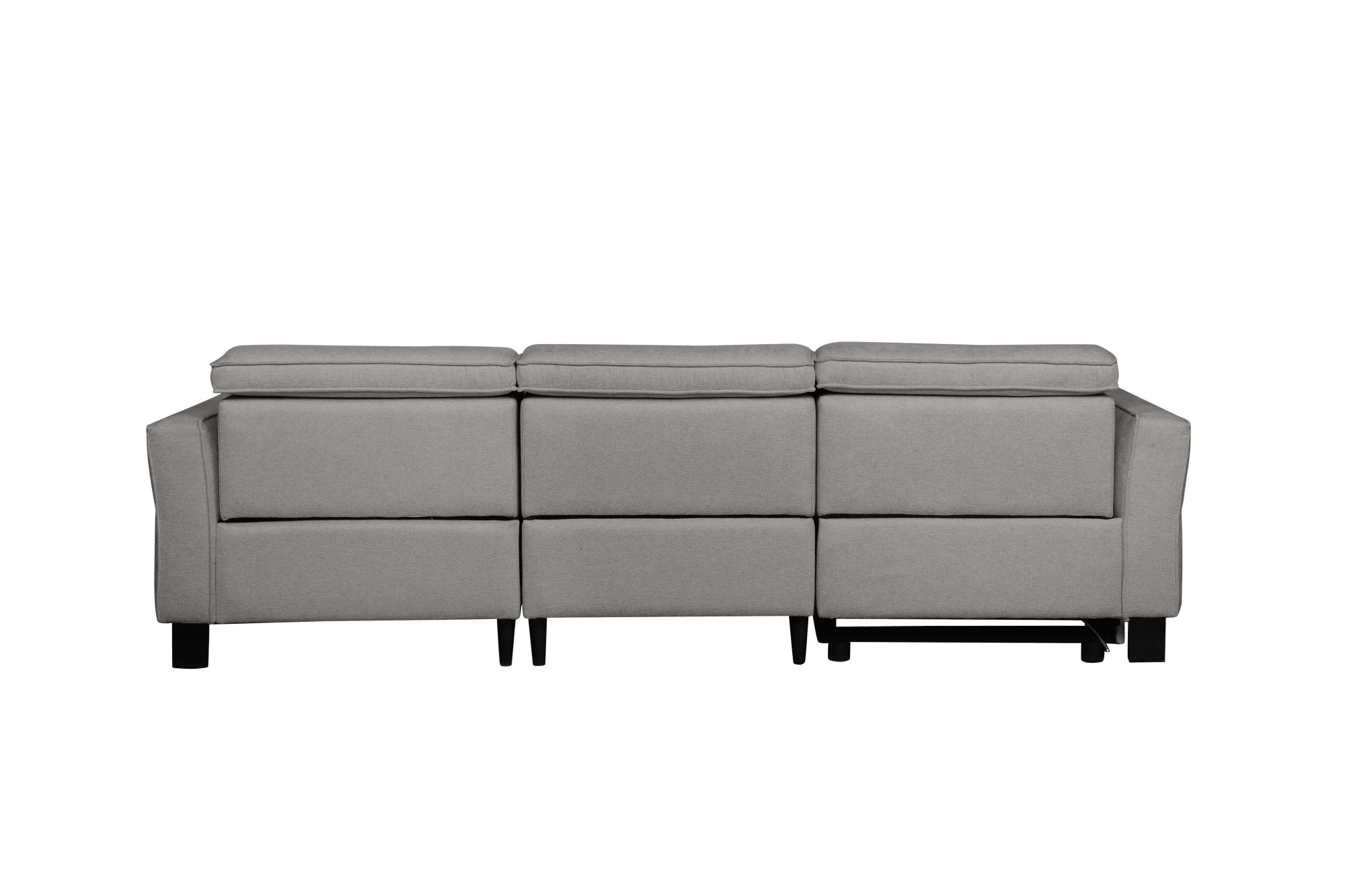 Places of Style Ecksofa »Carpari, L-Form, 263 cm, manuelle o. elektrische Relaxfunktion,«, USB A/C und Kopfteilverstellung