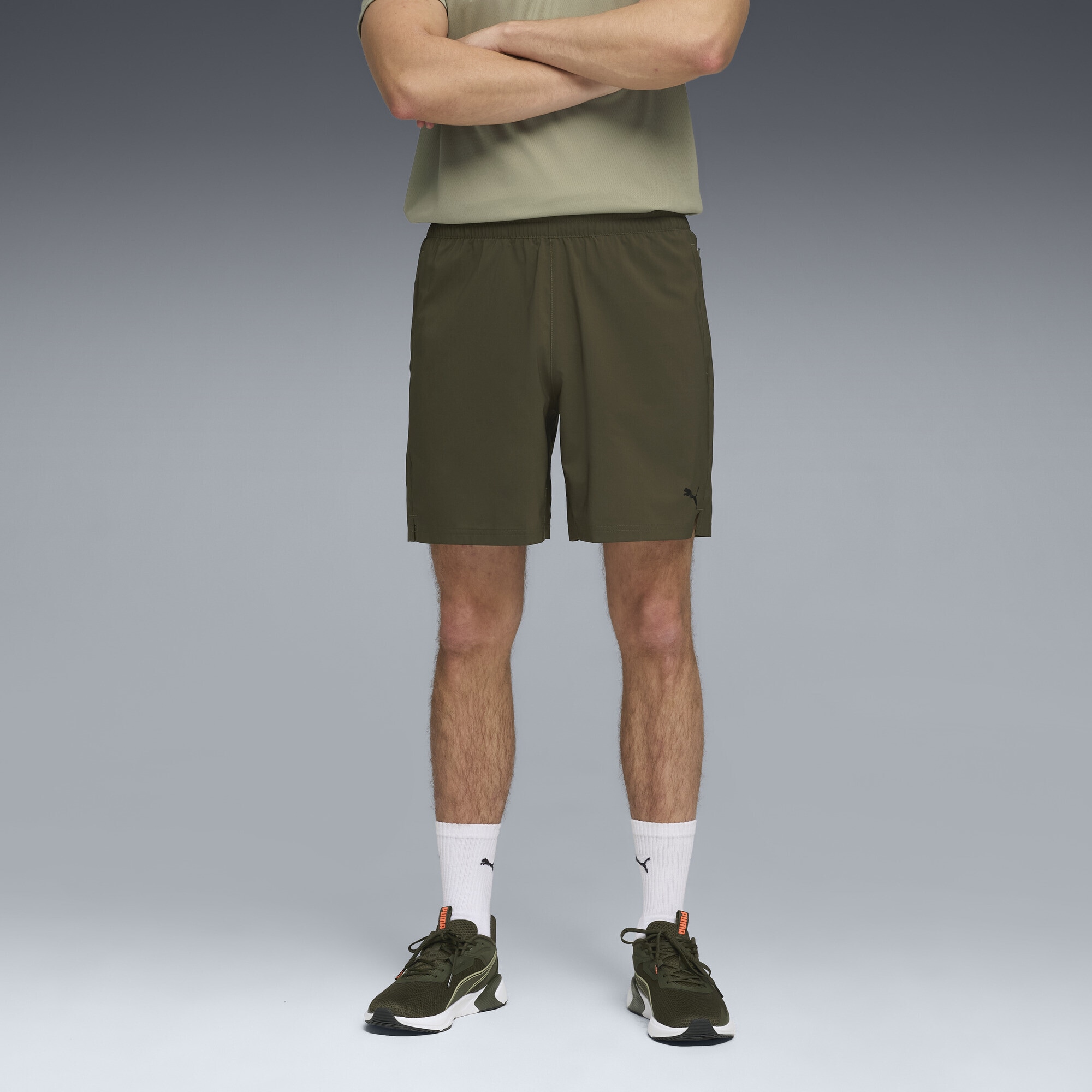 PUMA Trainingsshorts »TRAIN ALL DAY Foundations Gewebte Shorts Herren«