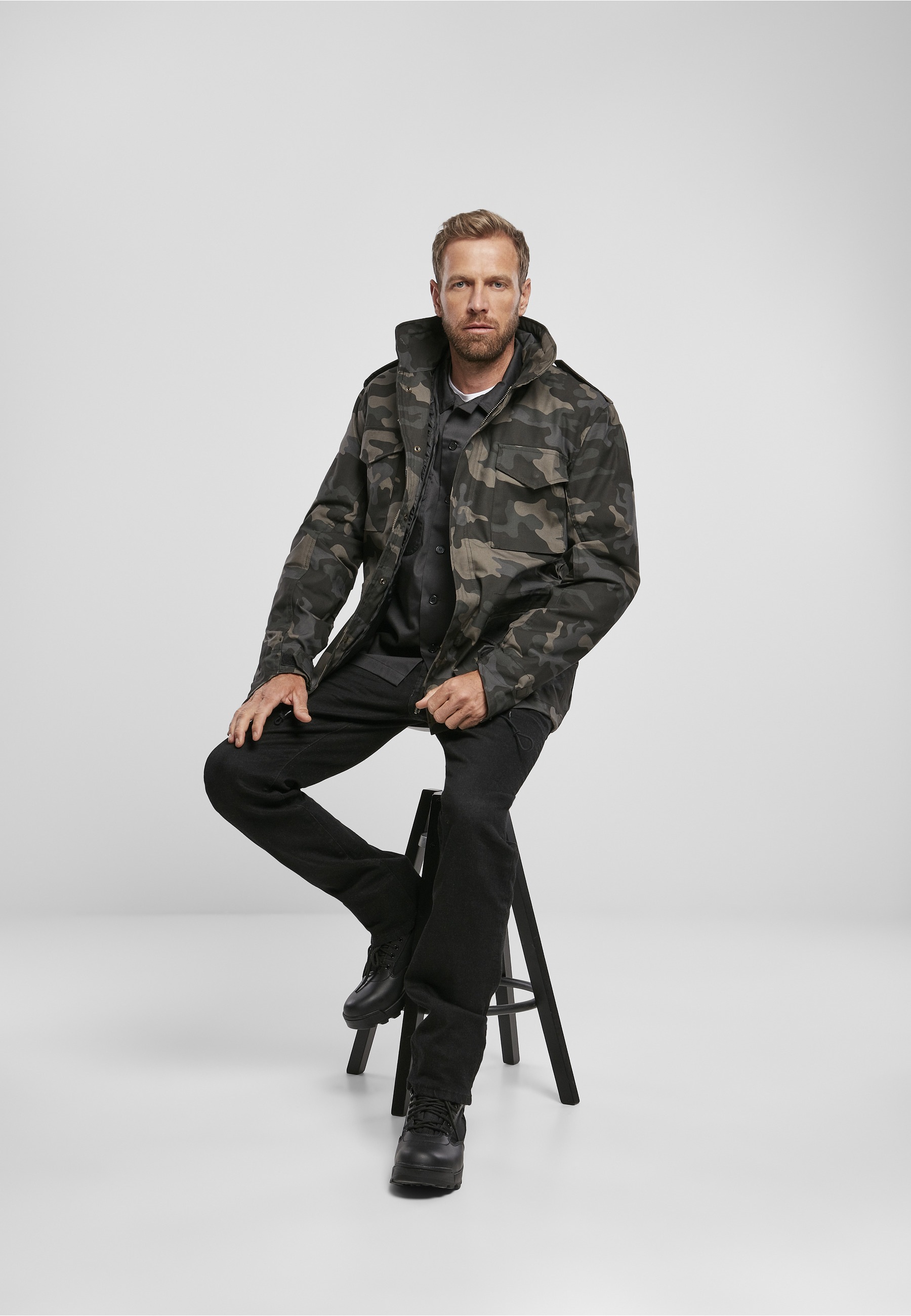 Brandit Allwetterjacke »Brandit Herren M-65 Field Jacket« 1 tlg. ohne Kapuze