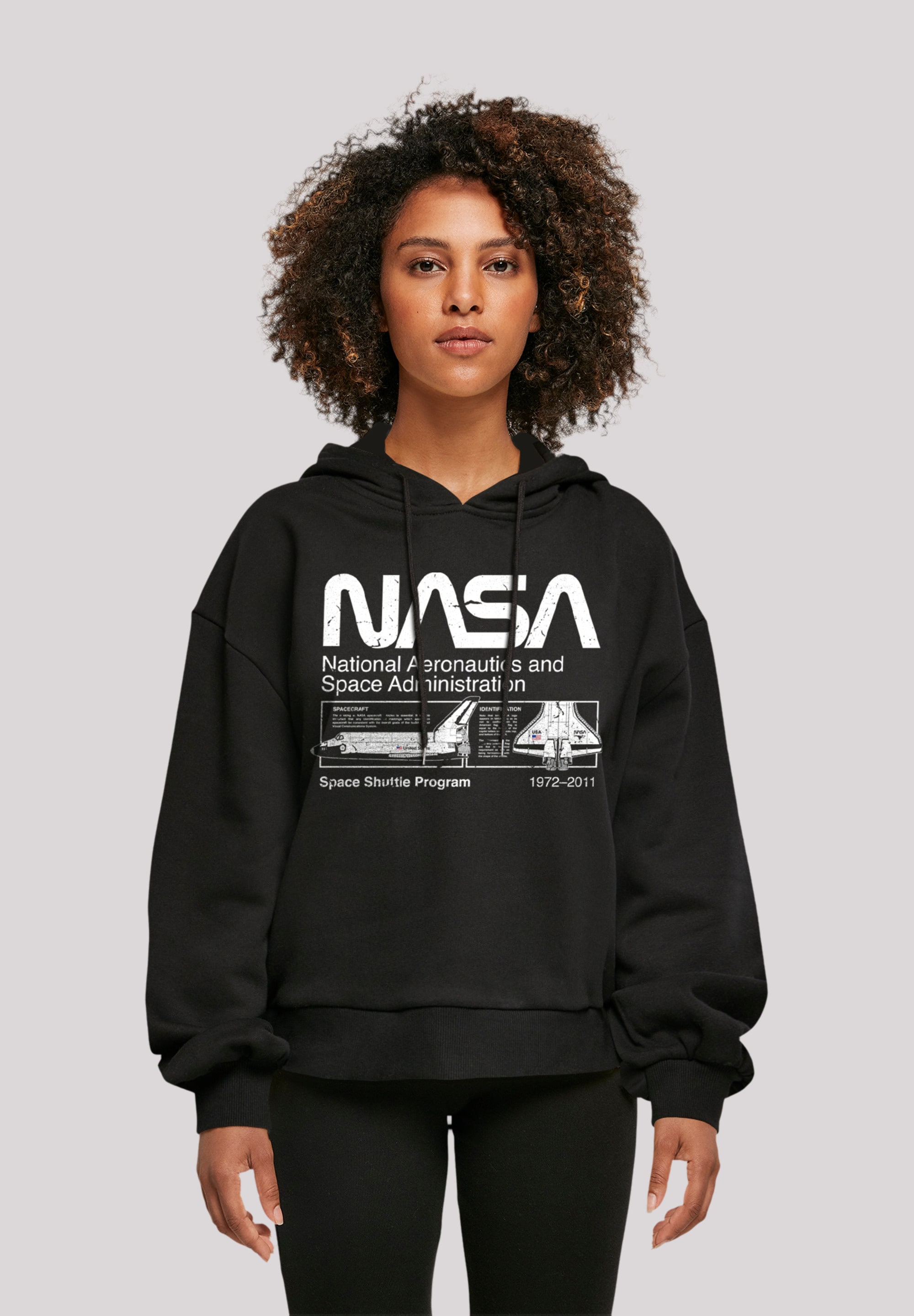 F4NT4STIC Kapuzenpullover "Classic Space Shuttle", Print günstig online kaufen