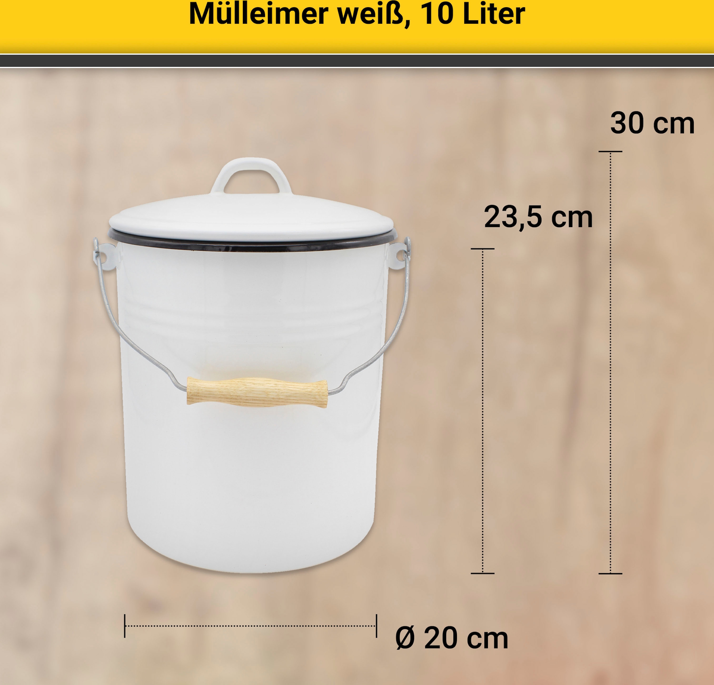 Krüger Mülleimer, 1 Behälter bestellen