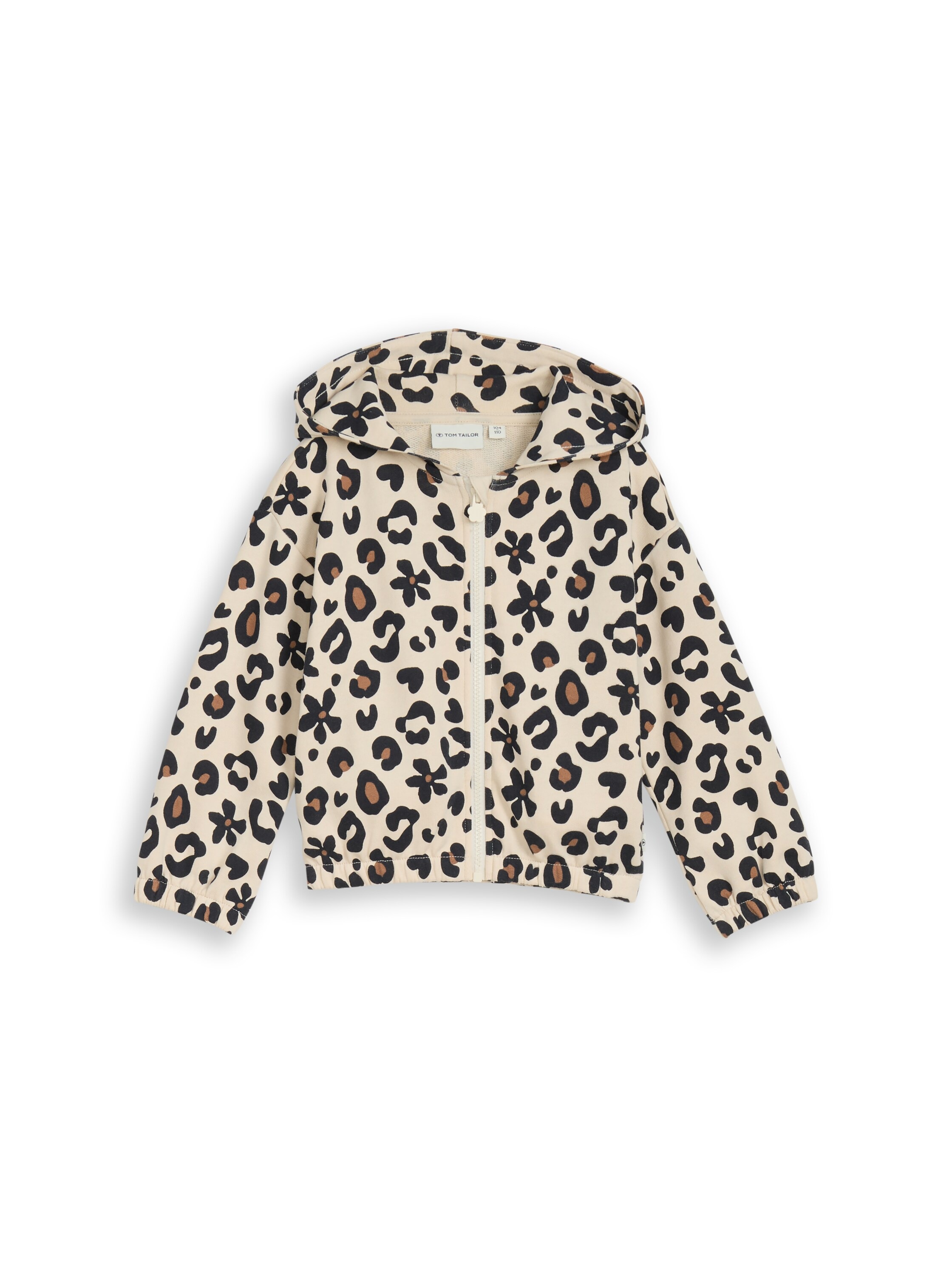 TOM TAILOR Mädchen Sweatjacke beige   92-98 baby