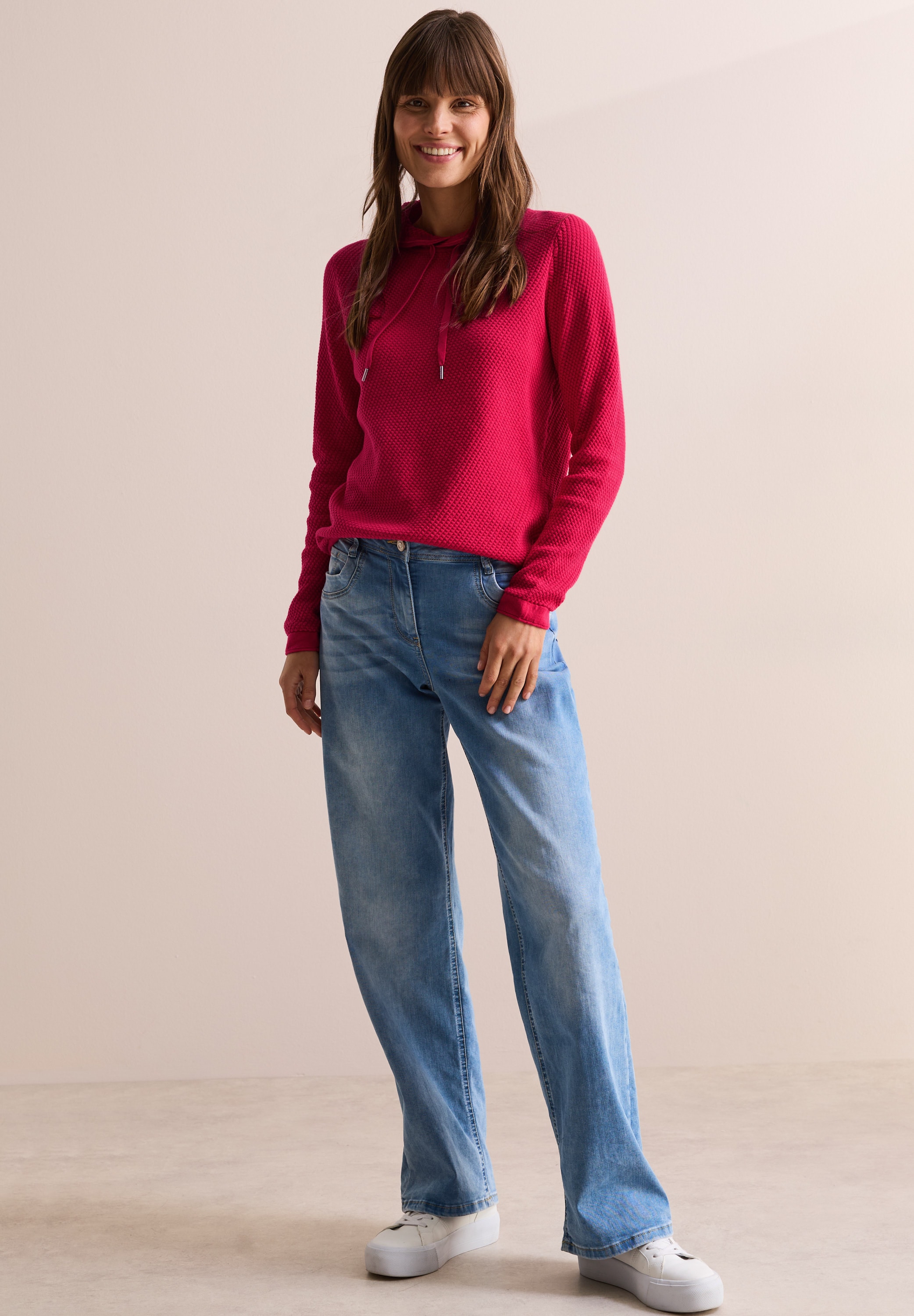 Cecil Strickpullover, aus reiner Baumwolle