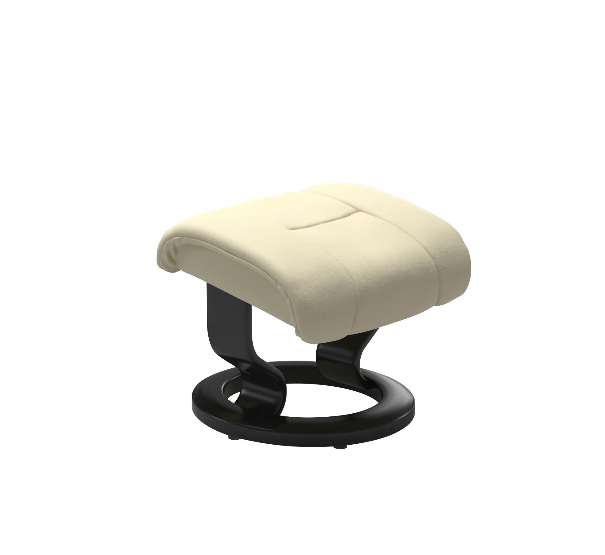 Thumbnail - Stressless Fußhocker "Reno" mit Classic Base, Gestell Schwarz
