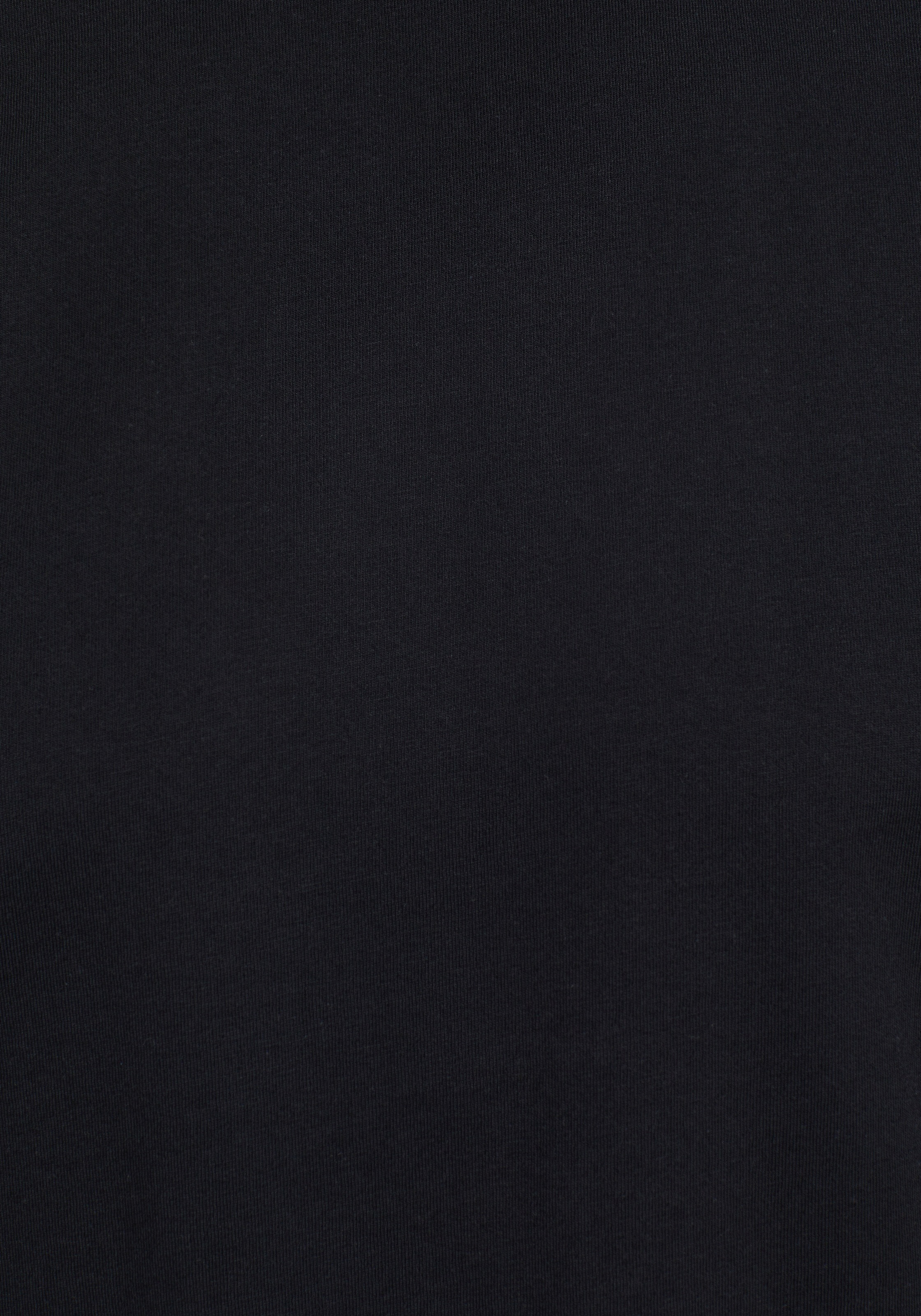 Man's World Rundhalsshirt, (Packung, 2 tlg., 2er Pack), Kurzarm, unifarben, Rundhals, aus Baumwolle