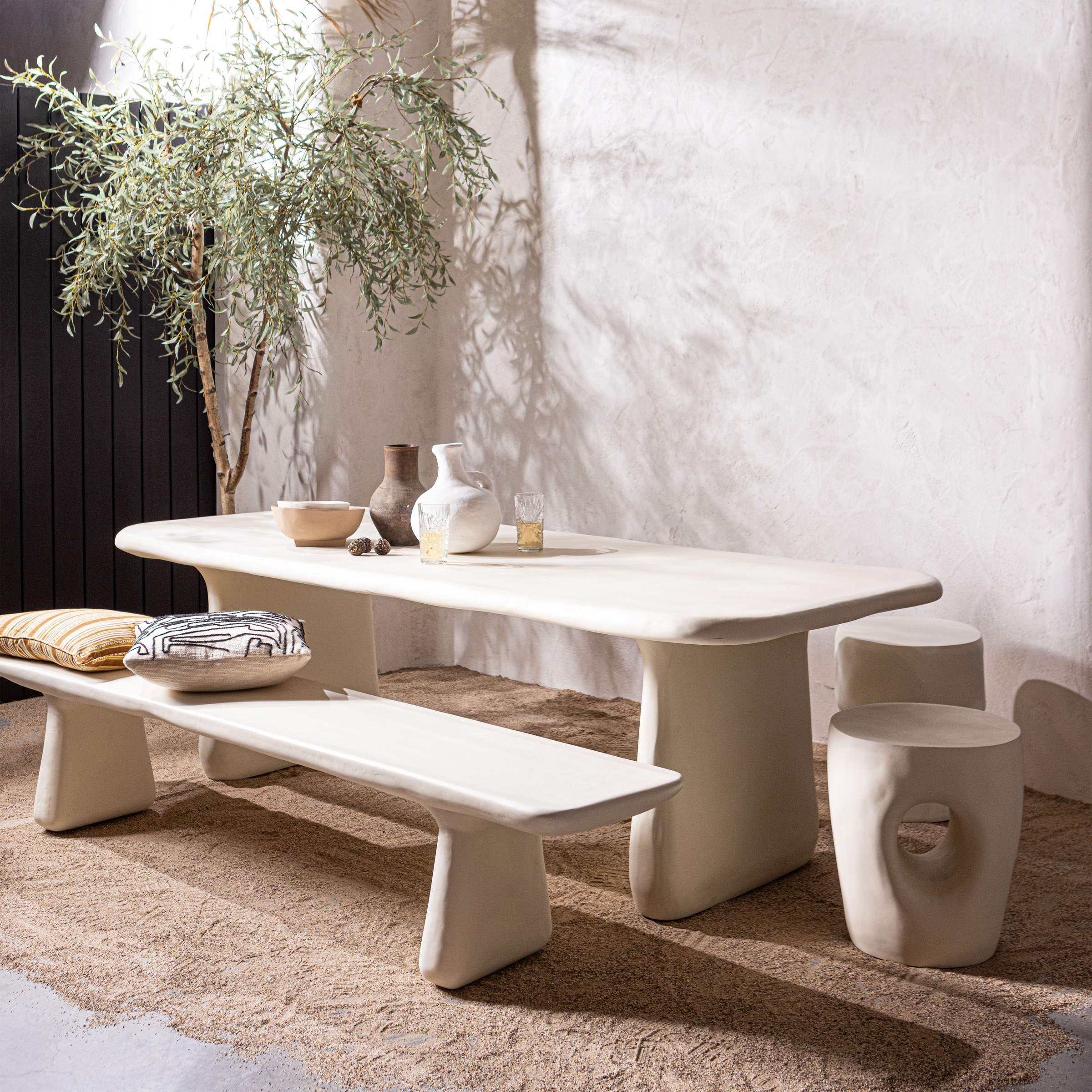 WOOOD Sitzbank "WOOOD LOGGIA TUINBANK 227X40 CM VEZELVERSTERKTE POLYMEER NA günstig online kaufen