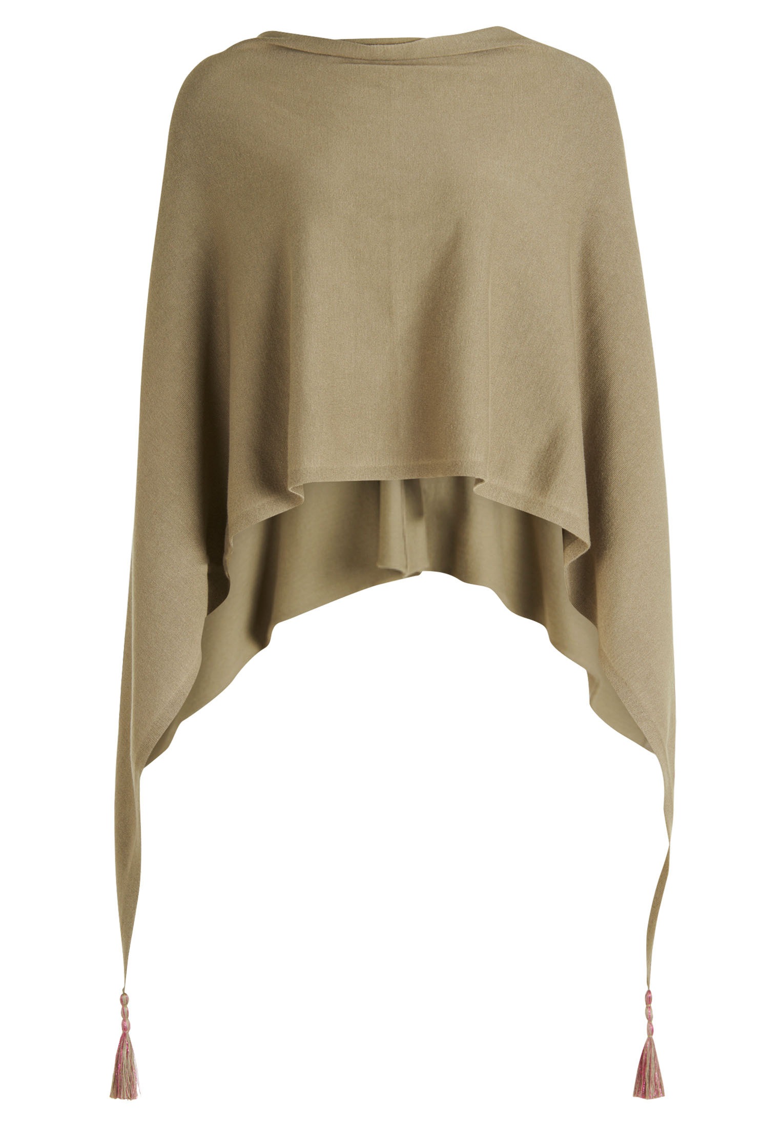 Betty Barclay Strickjacke "Betty Barclay Damen Strick-Poncho mit Fransen", günstig online kaufen