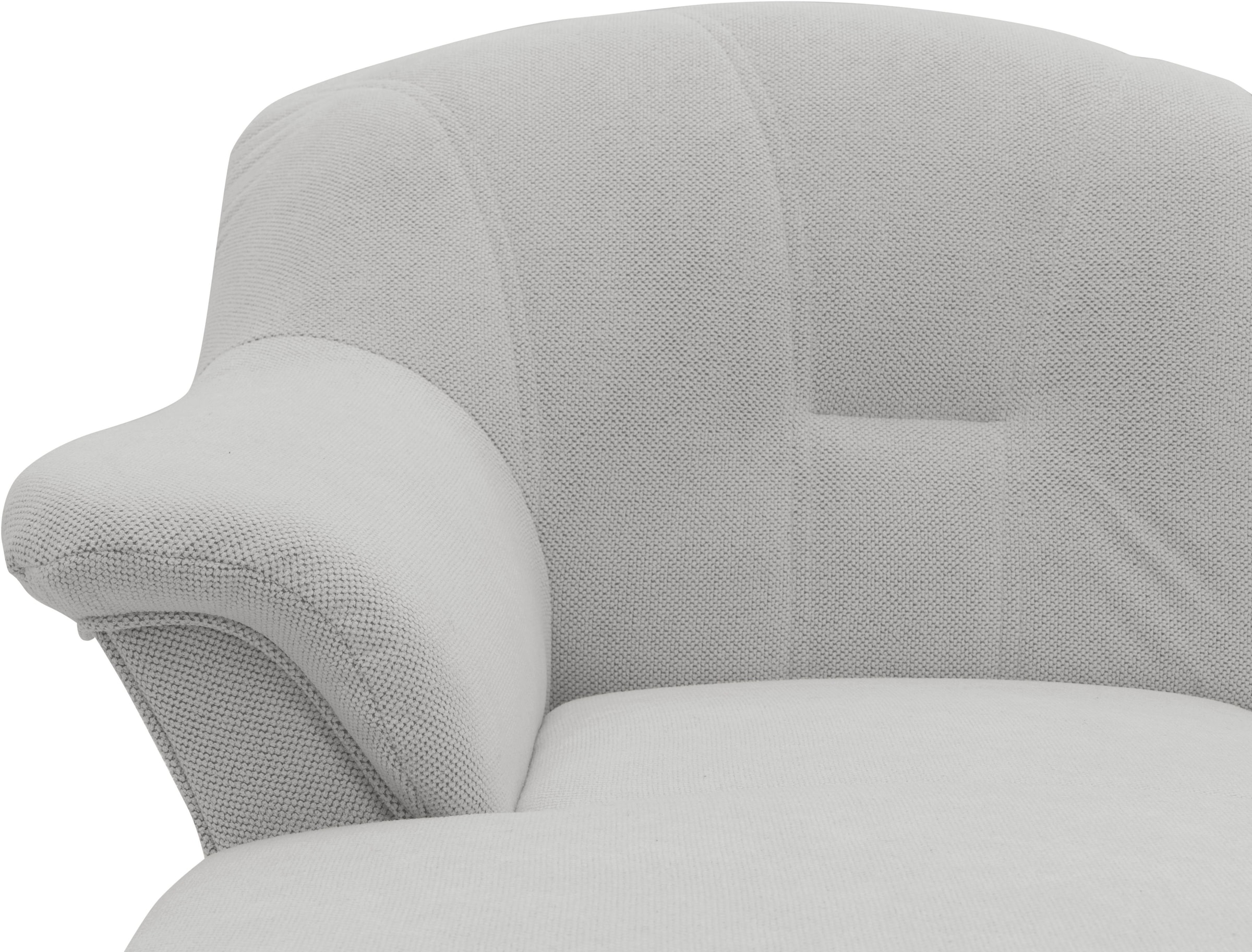DOMO collection Wohnlandschaft »Flores auch in Leder-Bezug, B/T/H: 293/180/86 cm, U-Form«, (3 St.), wahlweise mit Bettfunktion, wahlweise mit Federkern
