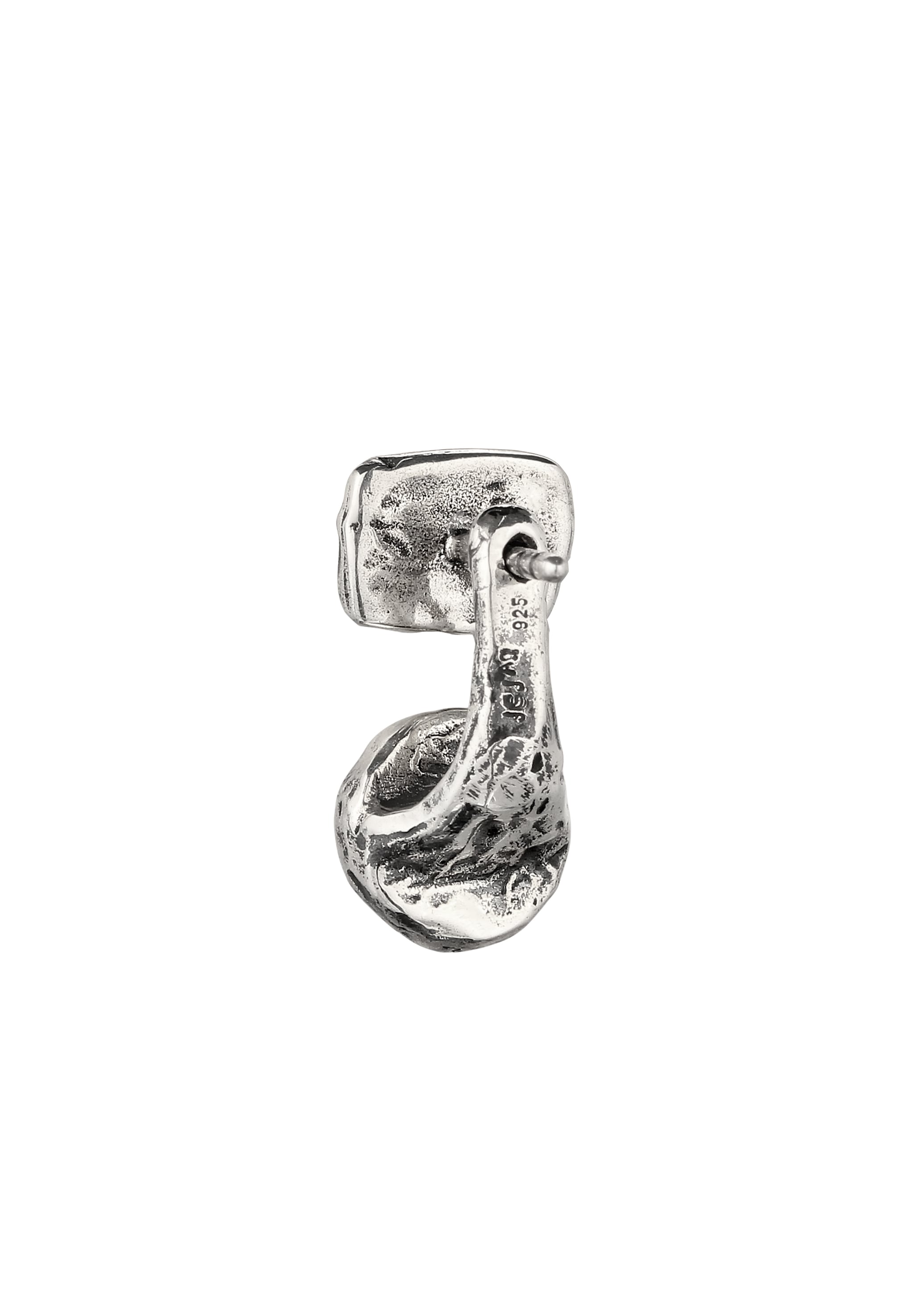 HAZE & GLORY Paar Ohrstecker »Ohrringe Ohrstecker Tigerauge Schwarz Braun 925 Sterling Silber«