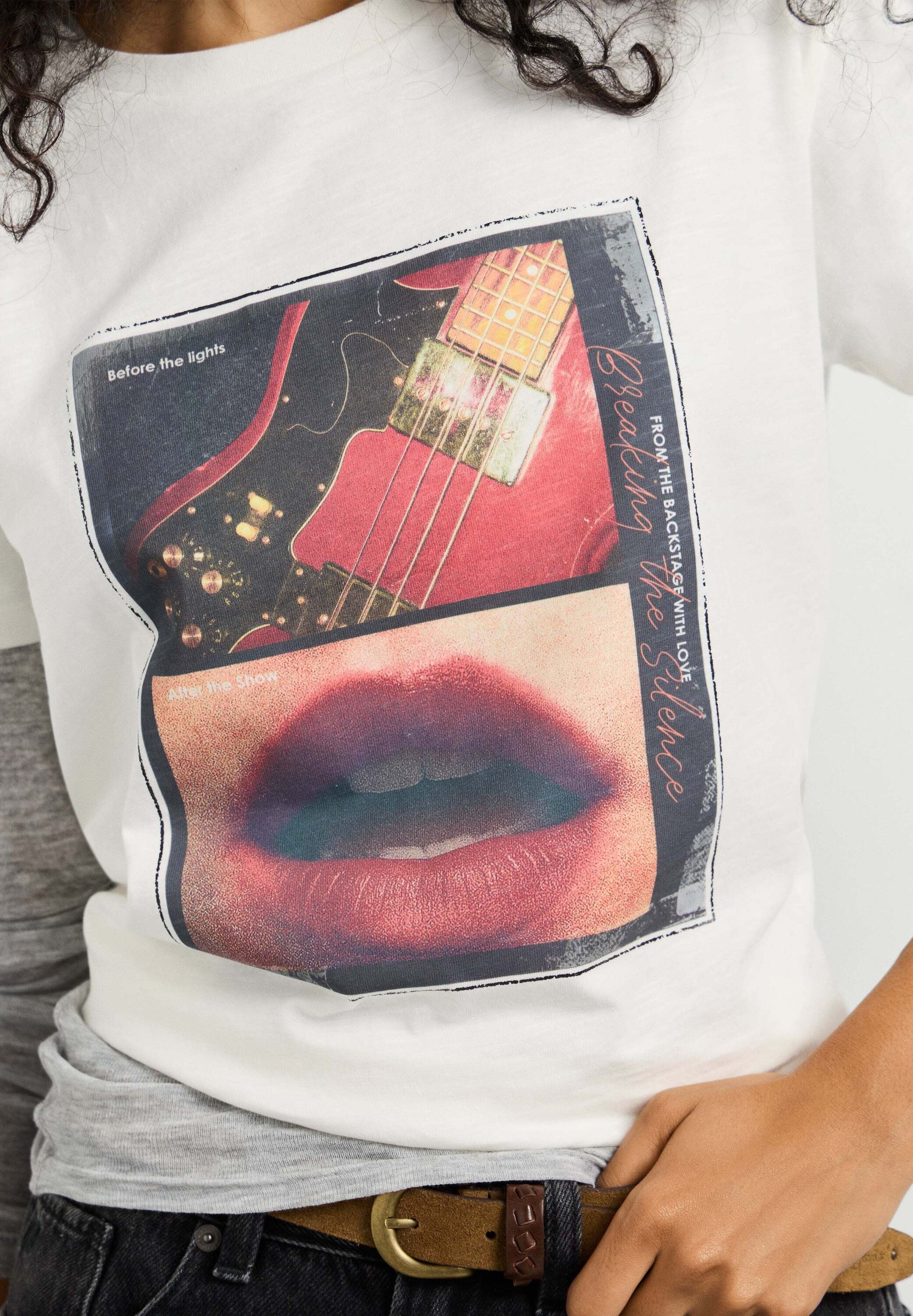 Pepe Jeans Print-Shirt »print t-shirt BILQUIS«