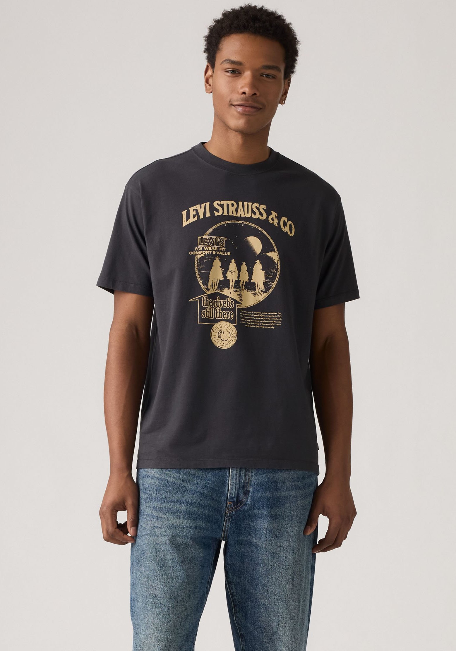 Levis T-Shirt "VINTAGE FIT GRAPHIC TEE", mit Logo Print günstig online kaufen