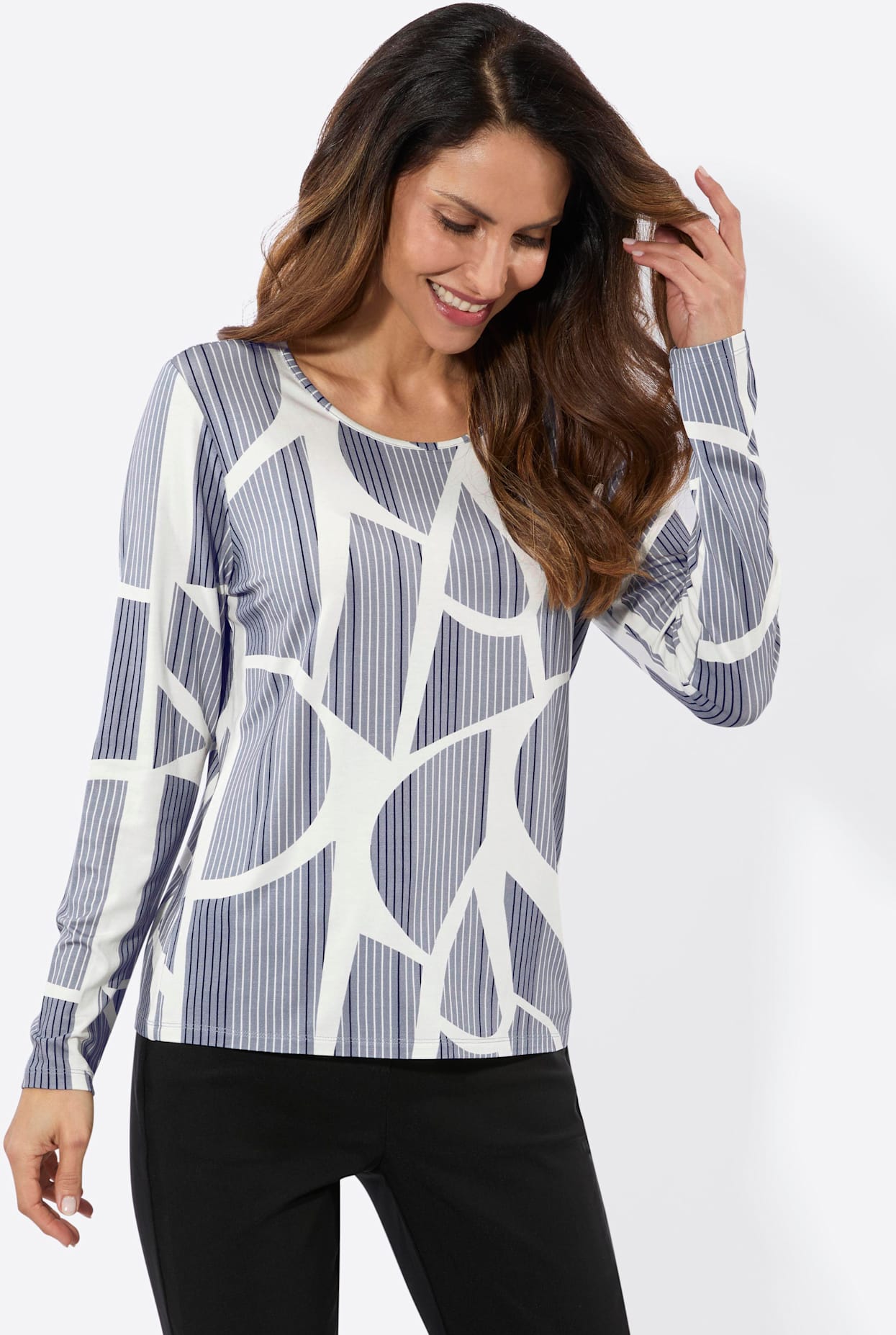 Inspirationen Rundhalsshirt "Druck-Shirt" 1
